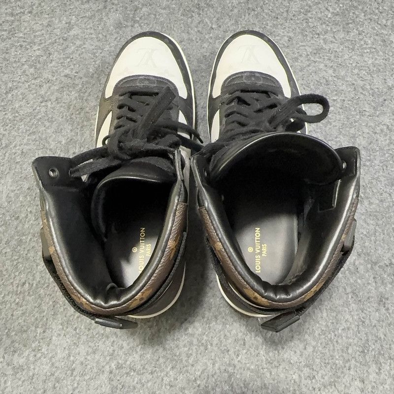 Louis Vuitton Louis Vuitton Rivoli High-Top Fashion Sneakers - Size US 10.5 / EU 43-44 - 7 Thumbnail