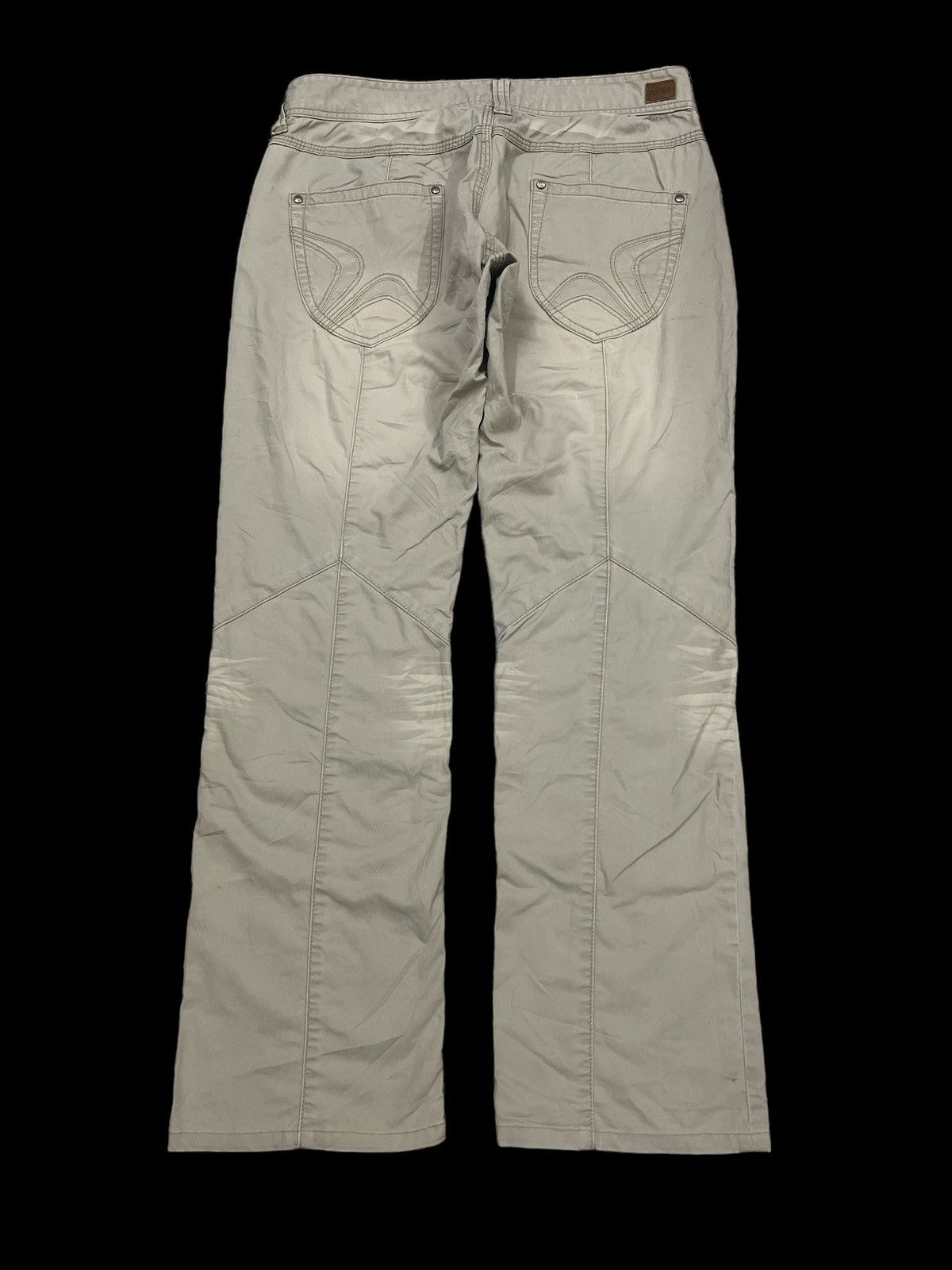 Japanese Brand × Vintage FLARED🔥NICOLE CLUB COTTON PANT Size US 29 - 6 Thumbnail