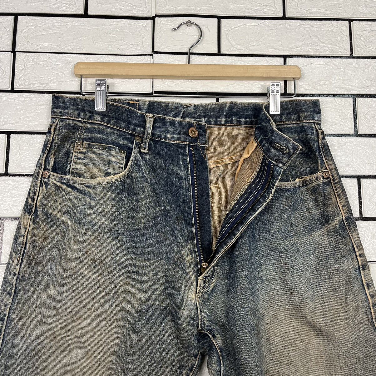 Japanese Brand Vintage Jump Juveneile Clip Distressed Short Denim Size US 32 / EU 48 - 13 Thumbnail