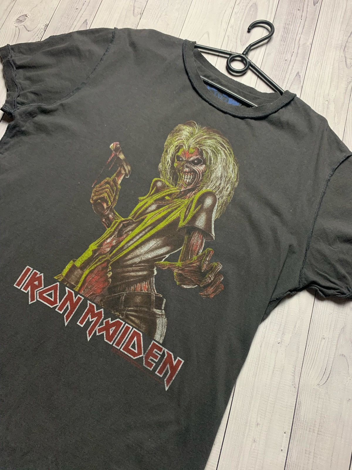 Vintage Iron maiden vintage rock T-shirt Size XL Size US XL / EU 56 / 4 - 2 Thumbnail