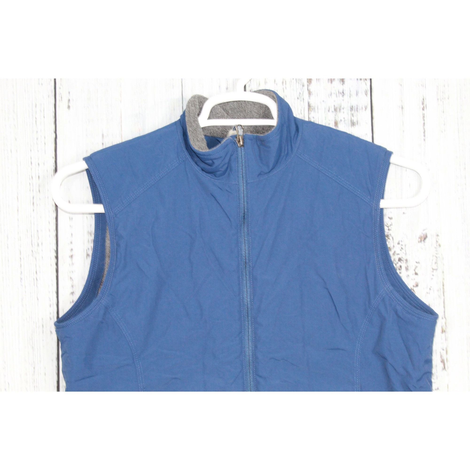 L.L. Bean LL Bean Blue Fleece Lined Outdoor Vest Women’s Medium Size M / US 6-8 / IT 42-44 - 2 Thumbnail