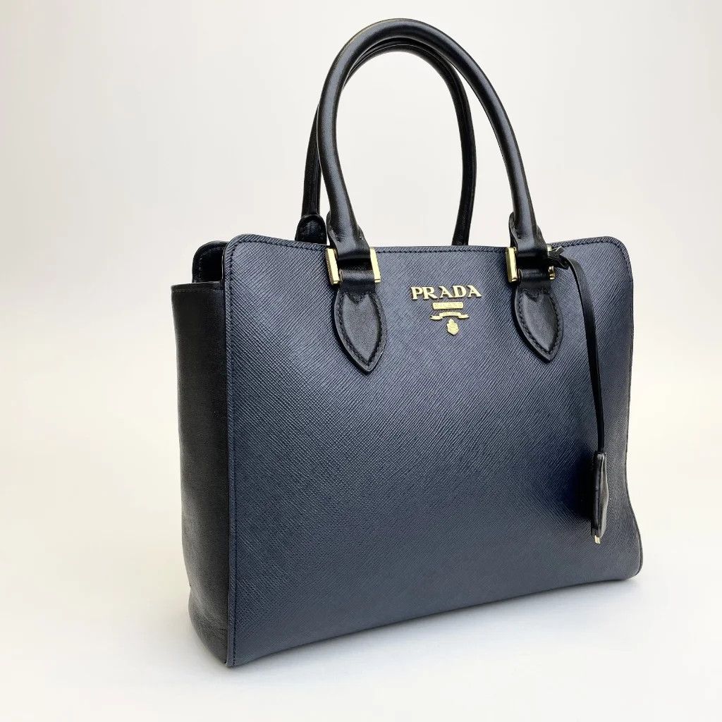 Prada o1srvl11e0624 Size: OS / Tote Bag in Blue Size ONE SIZE - 4 Thumbnail