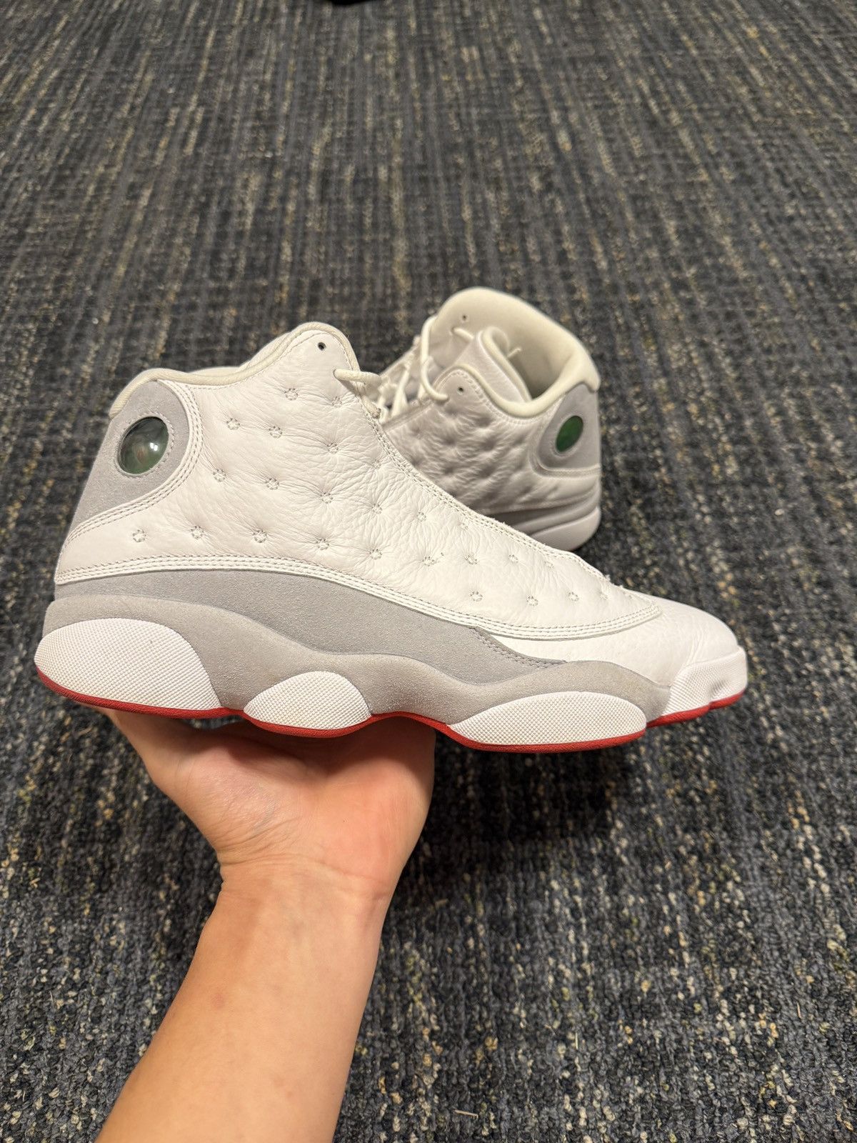 Jordan Brand Retro Jordan 13 Wolf Grey Size 10.5 Size US 10.5 / EU 43-44 - 14 Thumbnail