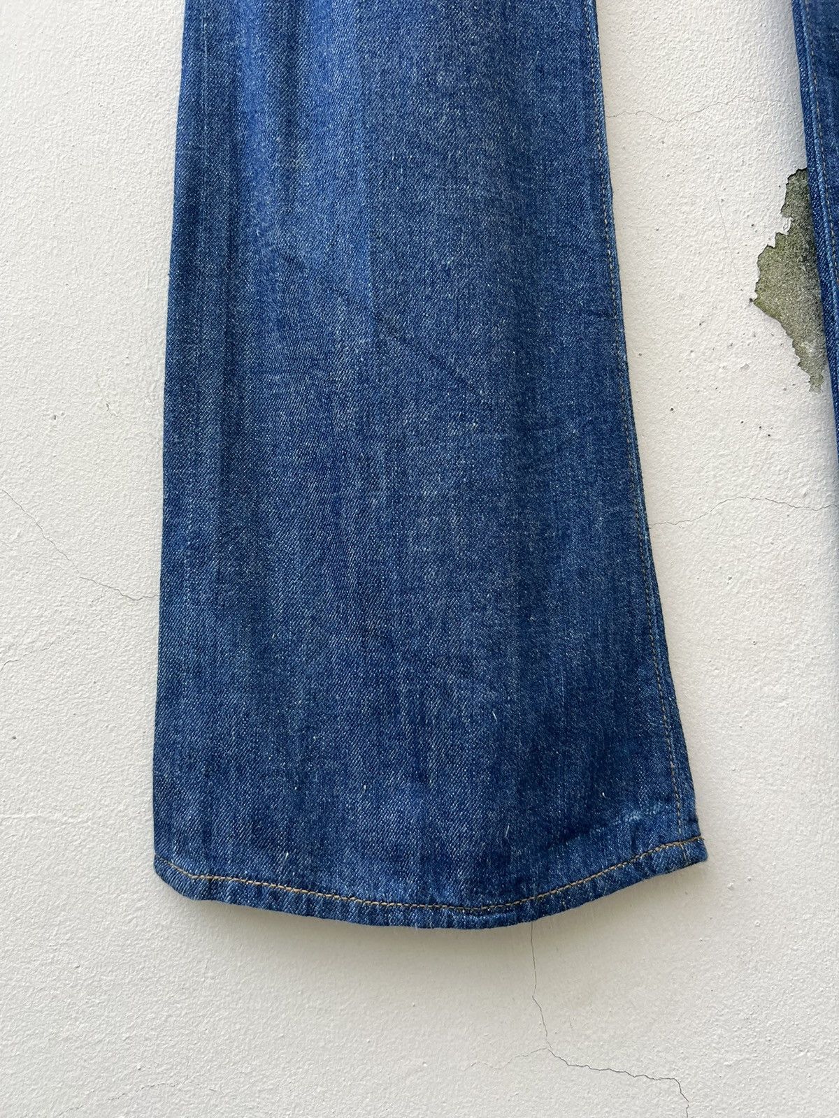 Edwin Vintage 70s Edwin Light Denim Super Flare Jeans Size US 30 / EU 46 - 10 Thumbnail