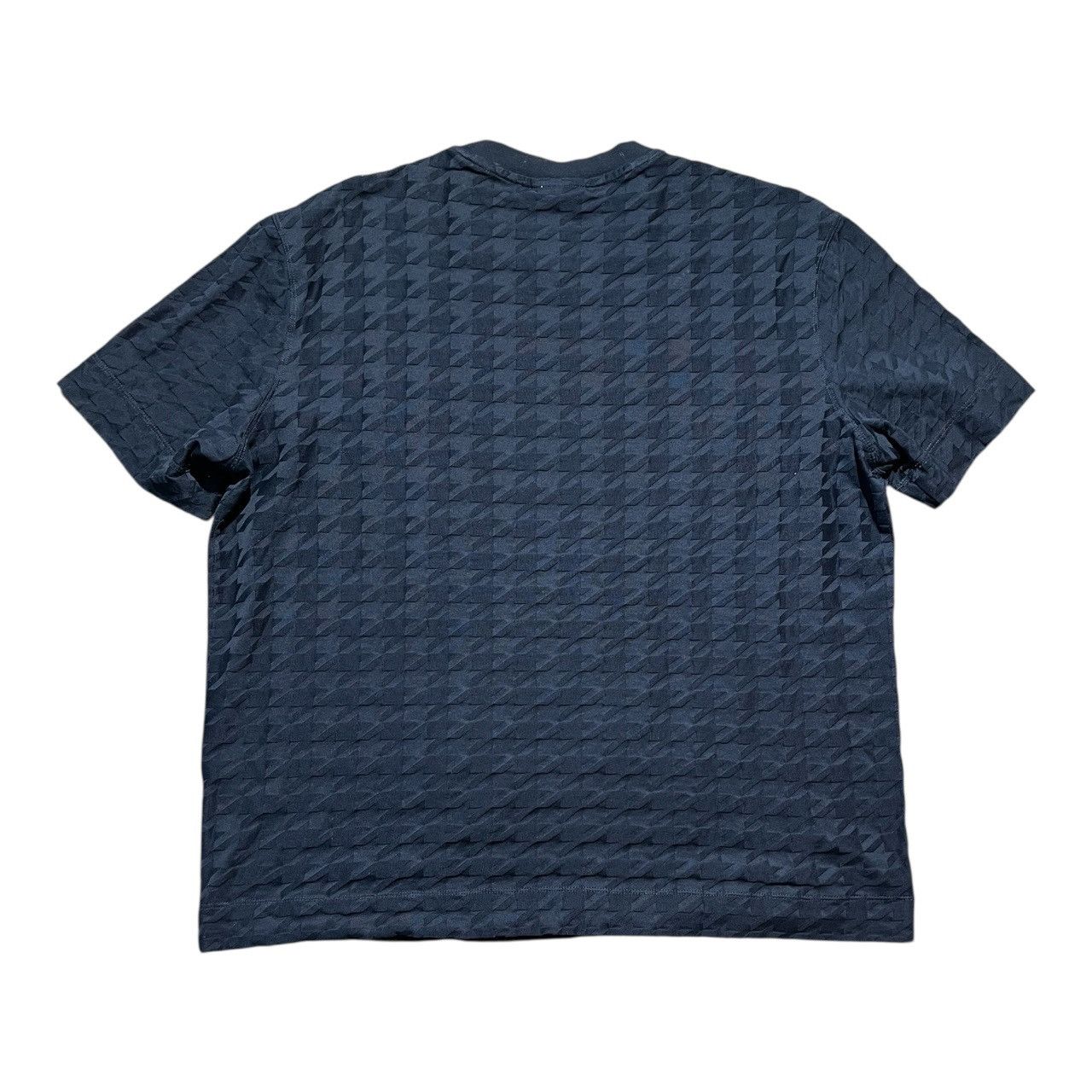 Emporio Armani Emporio Armani Houndstooth Textured T-shirt Size US L / EU 52-54 / 3 - 2 Thumbnail