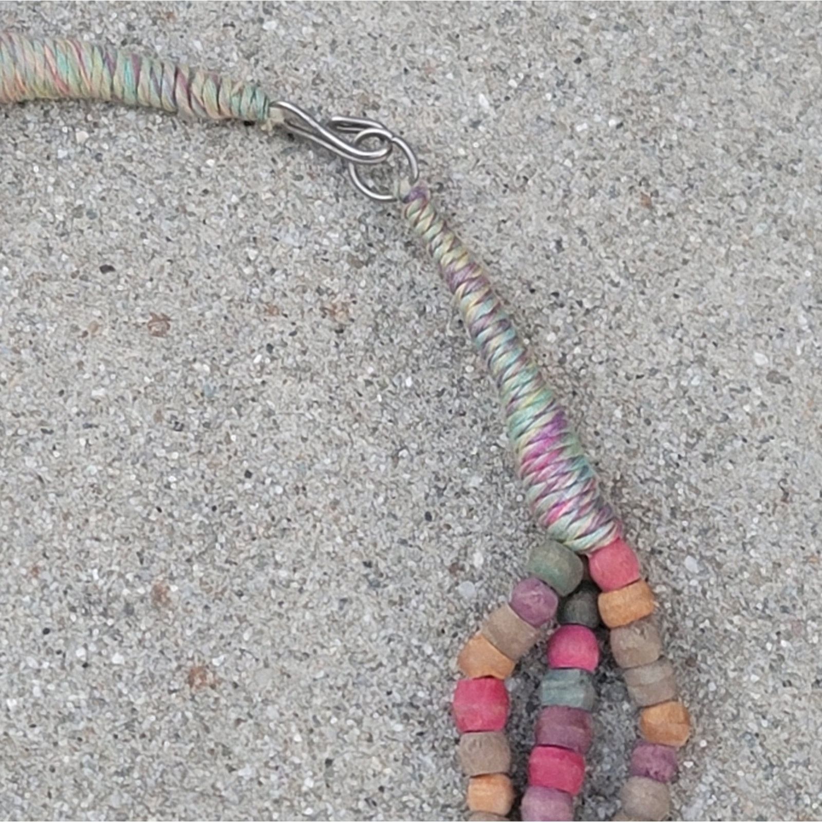 Handmade Vtg African Wooden Carved Animals Beaded Necklace Size ONE SIZE - 5 Thumbnail