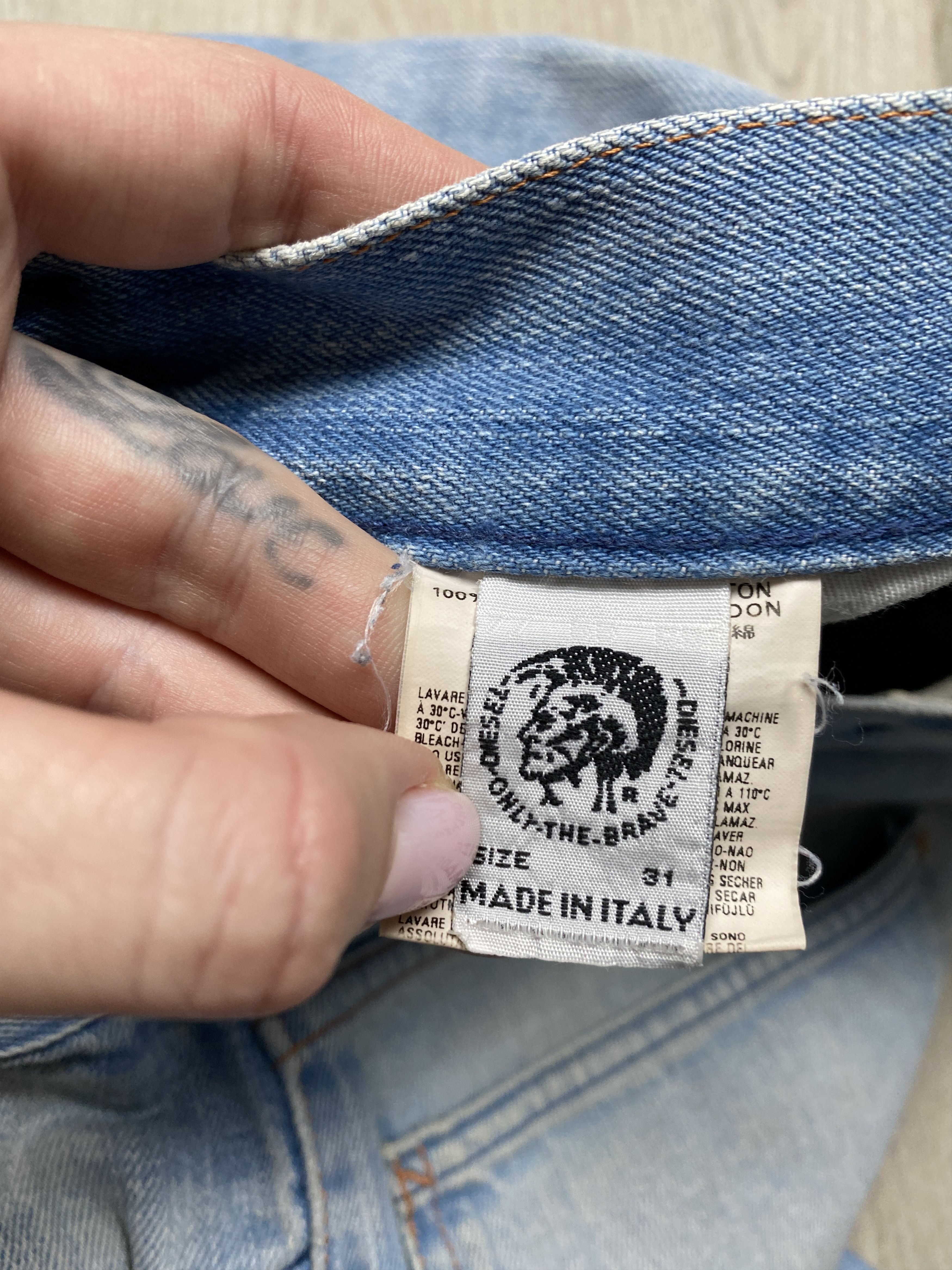 Diesel Diesel Vintage Mens Denim Pants Jeans Size US 31 - 10 Thumbnail