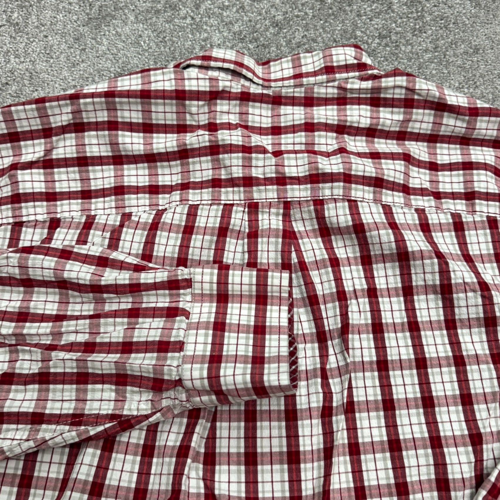 Wrangler Wrangler George Strait Western Shirt Men 2XL Red Plaid Cotton Button-Down Size US XXL / EU 58 / 5 - 5 Thumbnail