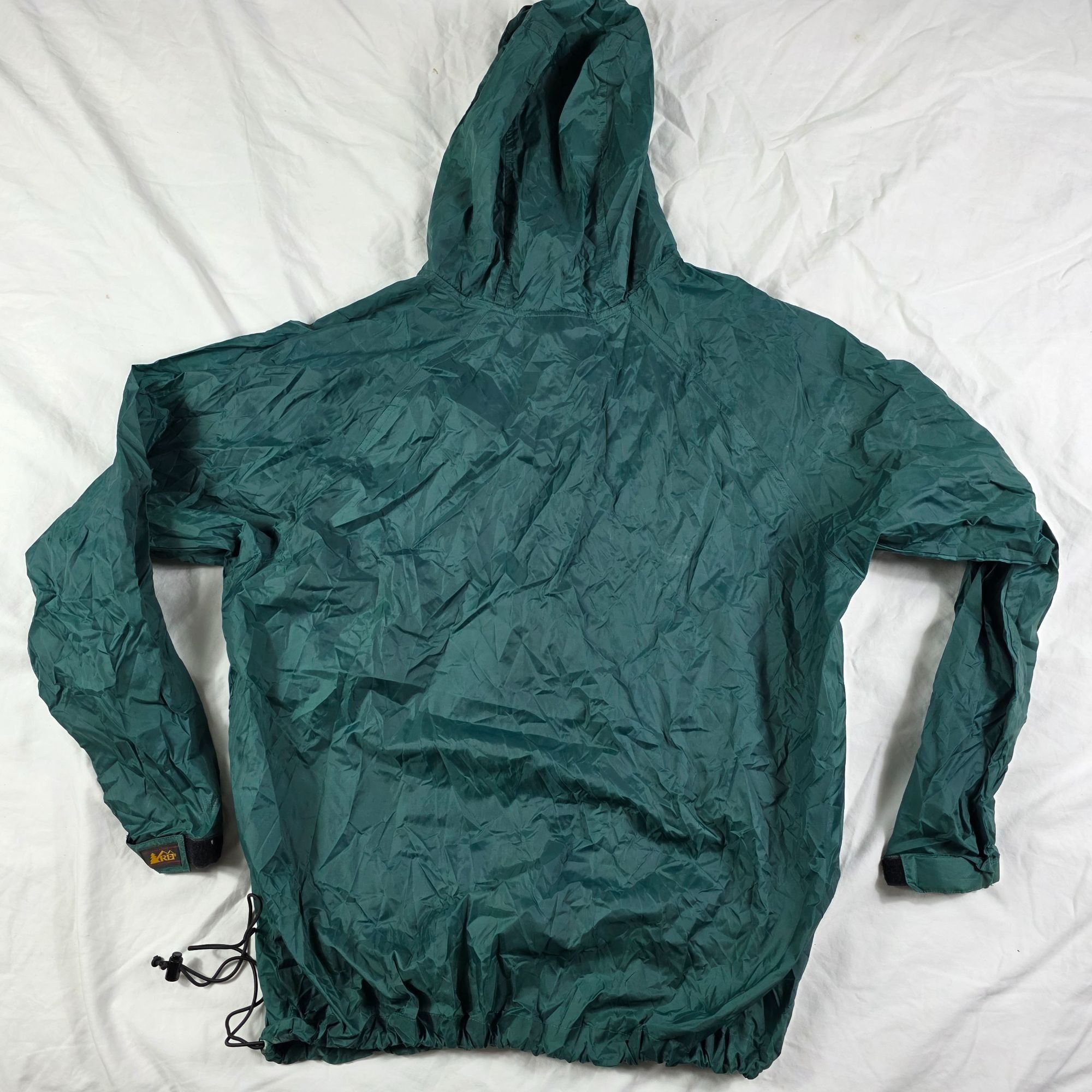 Rei Vintage REI Mens Large Green Anorak Nylon Pullover Hooded Ja Size US L / EU 52-54 / 3 - 2 Thumbnail