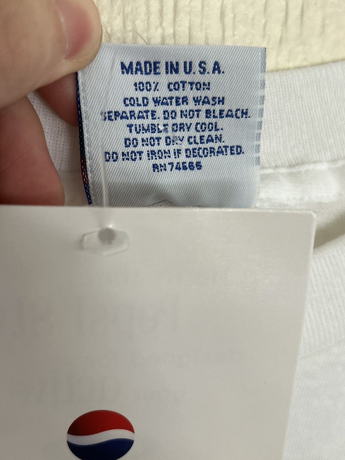 Pepsi Vintage Nothing Else Is A Pepsi Promo T-shirt Size US XL / EU 56 / 4 - 6 Thumbnail