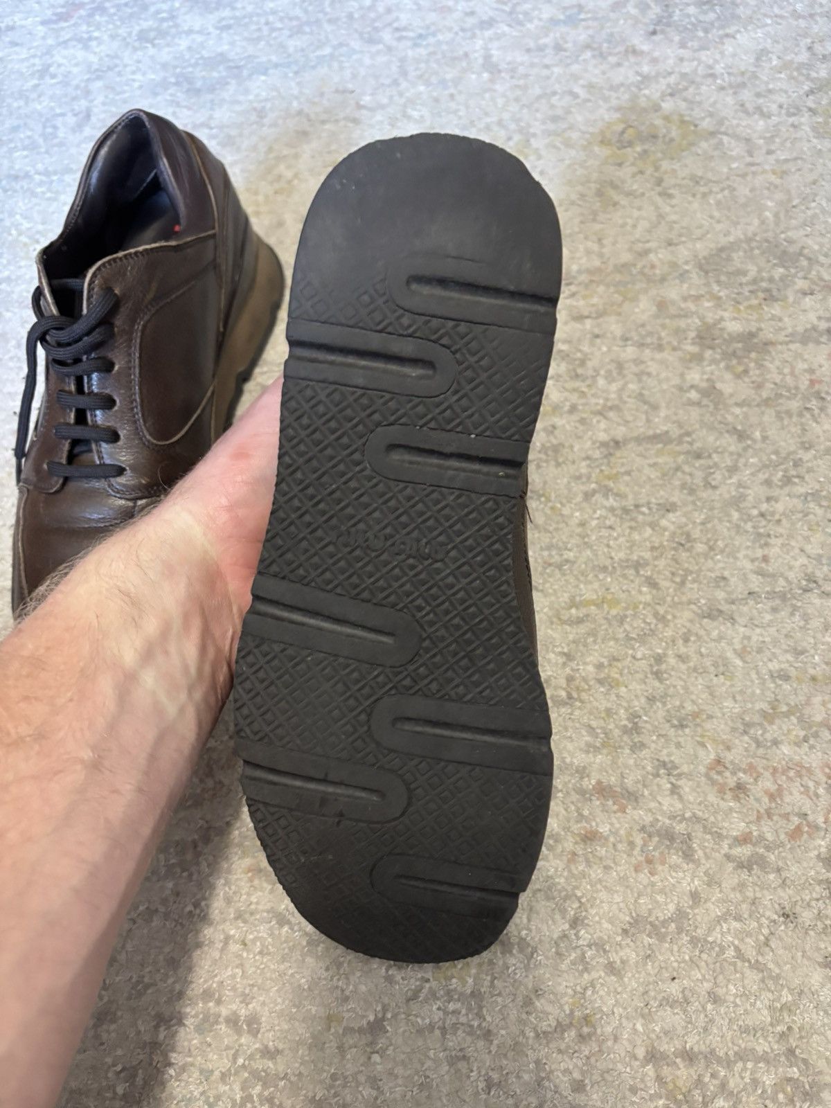 Miu Miu Miu Miu 90s Leather Runners Size US 5.5 / EU 38 - 11 Thumbnail