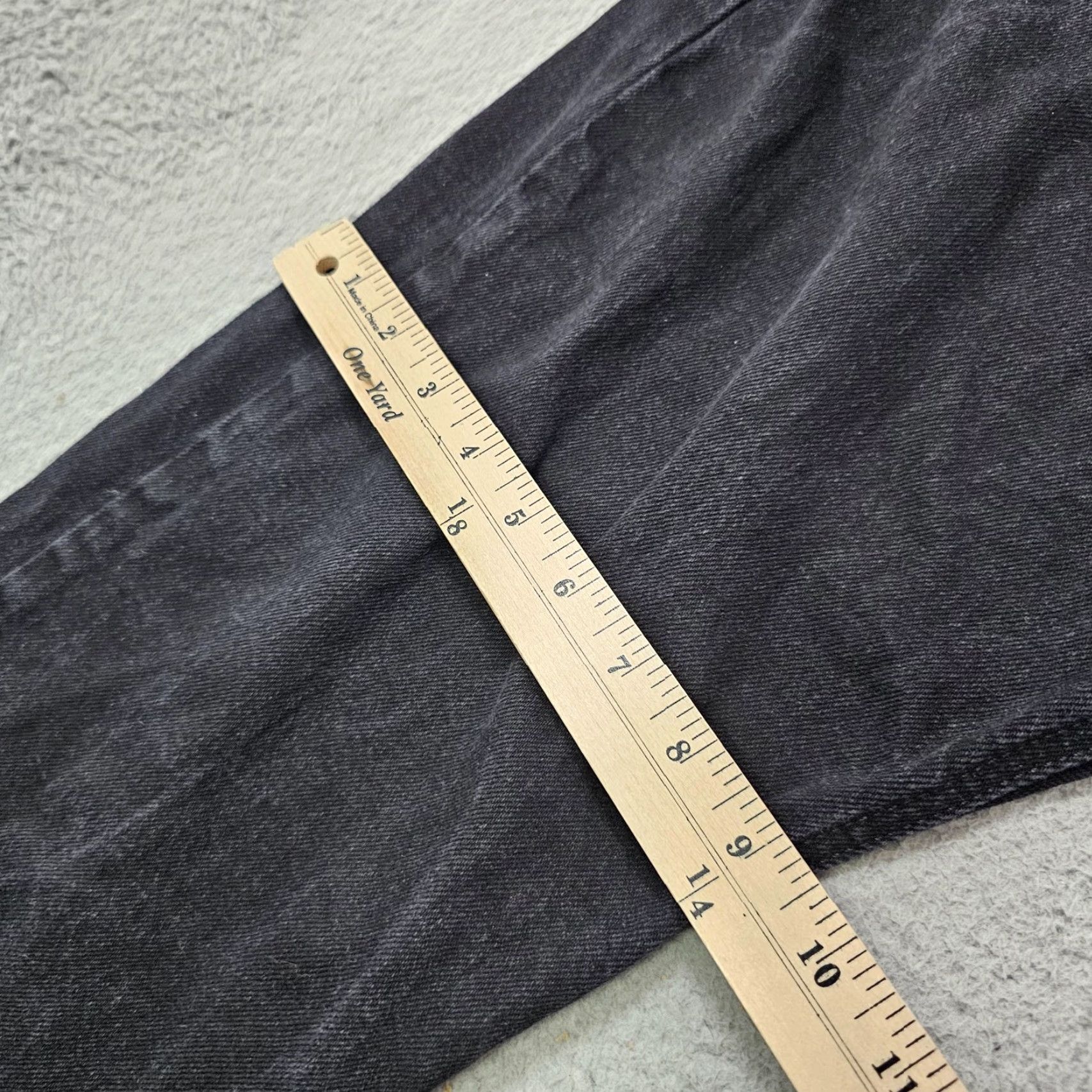 Ariat Ariat Jeans Mens 37x28 Black M5 Legacy Straight Fit Stretch Denim Gray Charcoal Wash Jeans Mens 37x28 Size US 37 - 6 Thumbnail
