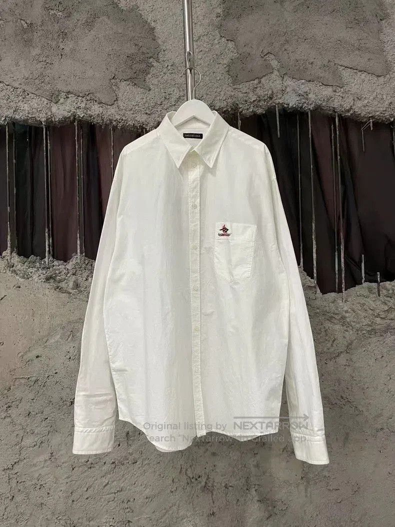Balenciaga Balenciaga Black Red 3B Print Shirt. Size US S / EU 44-46 / 1 - 2 Thumbnail