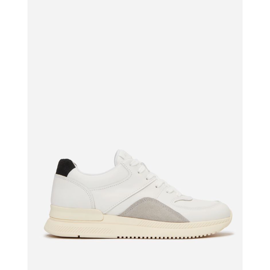 Everlane The Trainer Sneakers in White grey black 11.5 New M