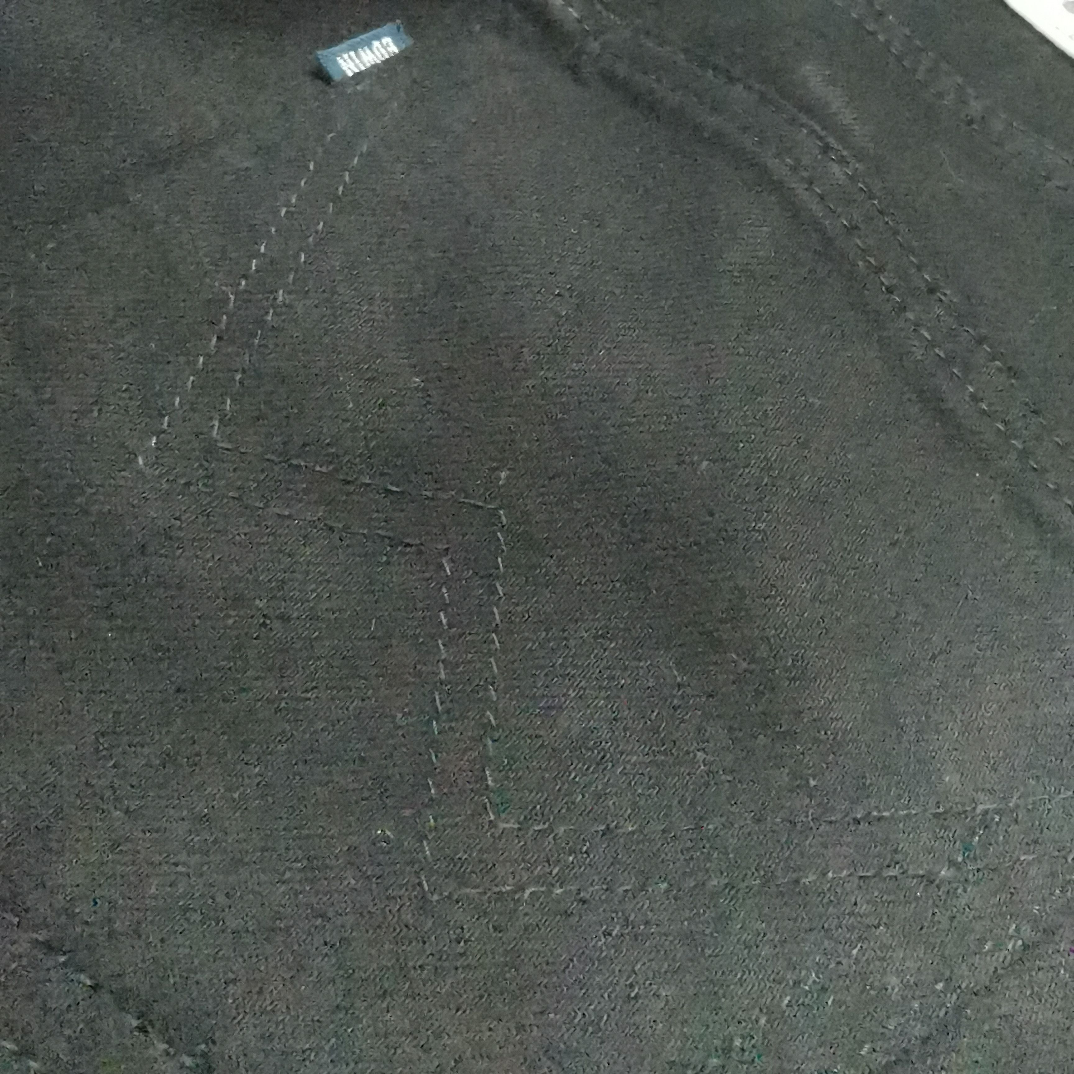 14th Addiction 🇯🇵 90s Japanese All Black Gothic Denim Edwin S403 Size US 29 - 3 Thumbnail