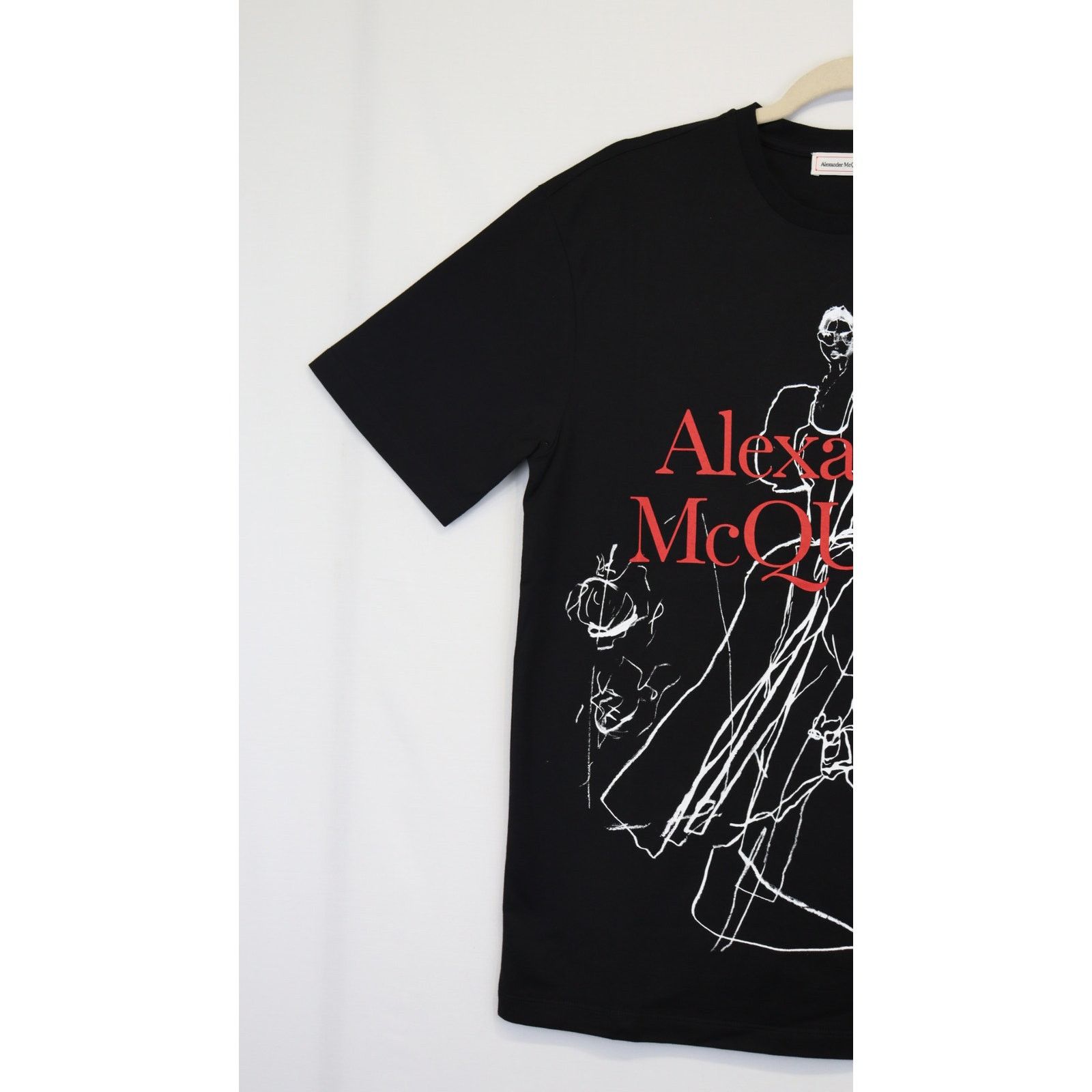 Alexander McQueen o1rshd1 ***Defective / T-Shirt in Black Size US S / EU 44-46 / 1 - 5 Thumbnail