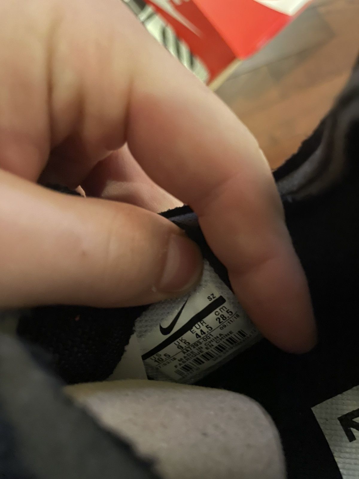 Nike × Off-White Off-White Nike Air Max 90 Black Deadstock Size 10.5 Size US 10.5 / EU 43-44 - 12 Thumbnail