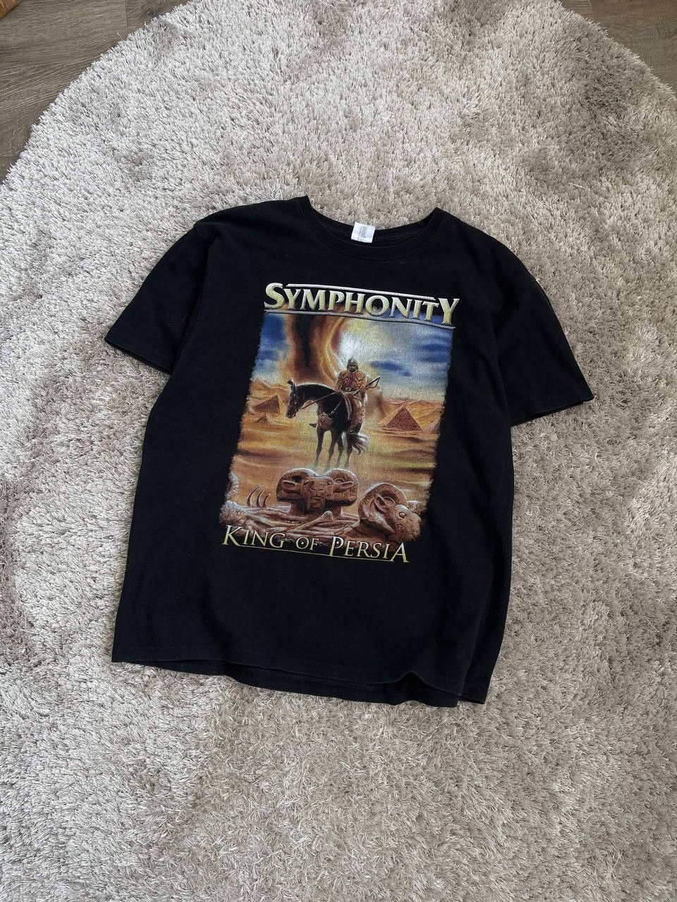 Streetwear × Vintage SYMPHONITY - King Of Persia T-Shirt Size US XL / EU 56 / 4 - 2 Thumbnail