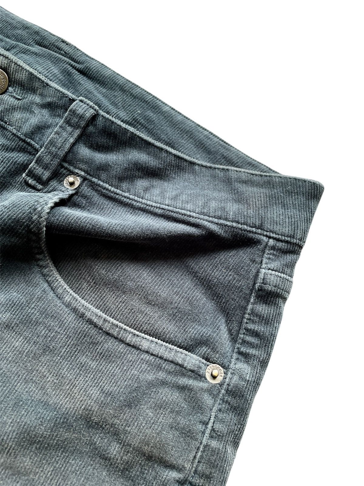 Patagonia × Vintage Vintage Patagonia Organic Cotton “Blueish Green” Corduroy Size US 33 - 3 Thumbnail