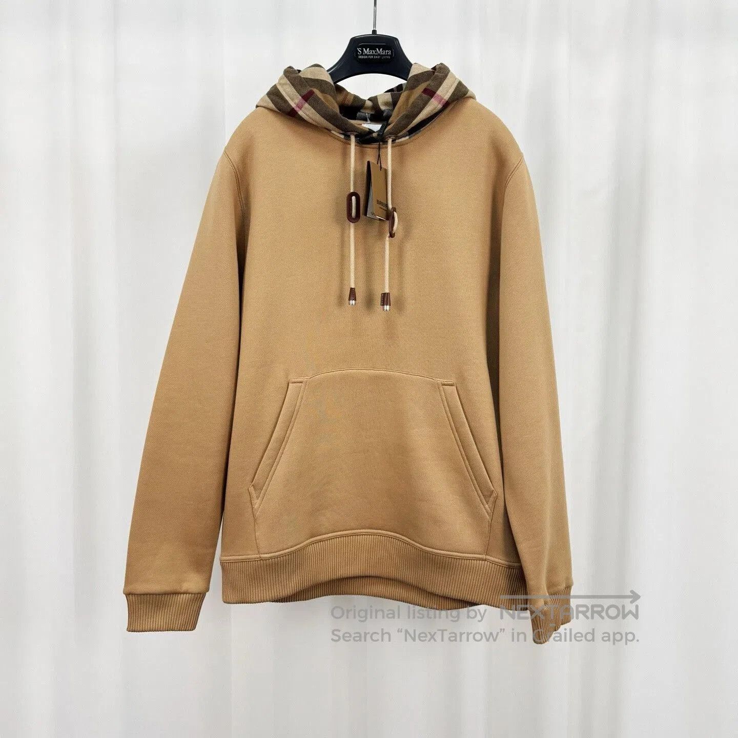 Burberry Burberry Camel Check Hoodie. Size US S / EU 44-46 / 1 - 1 Thumbnail