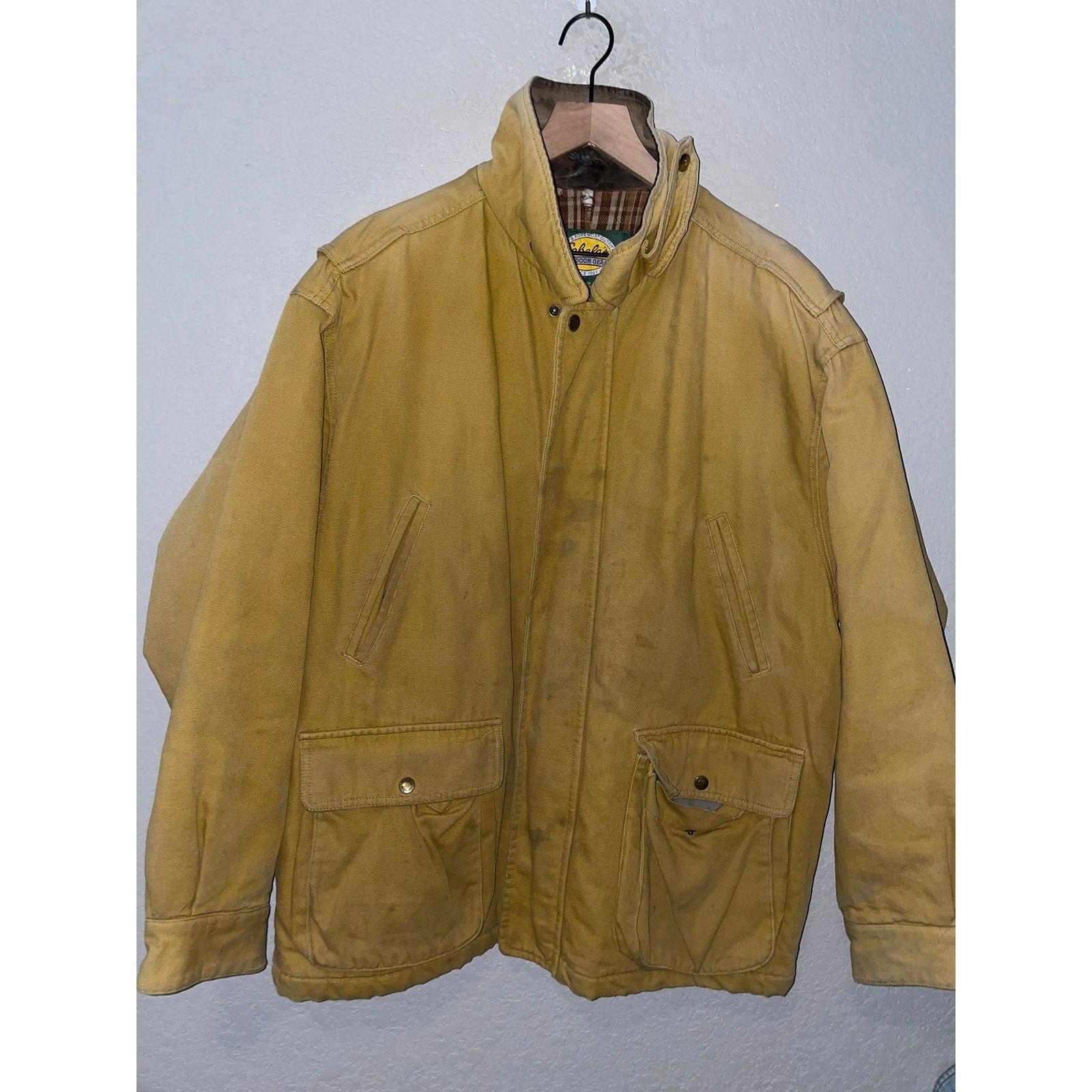 Cabelas Vintage Cabelas Work Jacket Outdoor Gear Nubuck Nylon VTG XL Size US XL / EU 56 / 4 - 1 Thumbnail