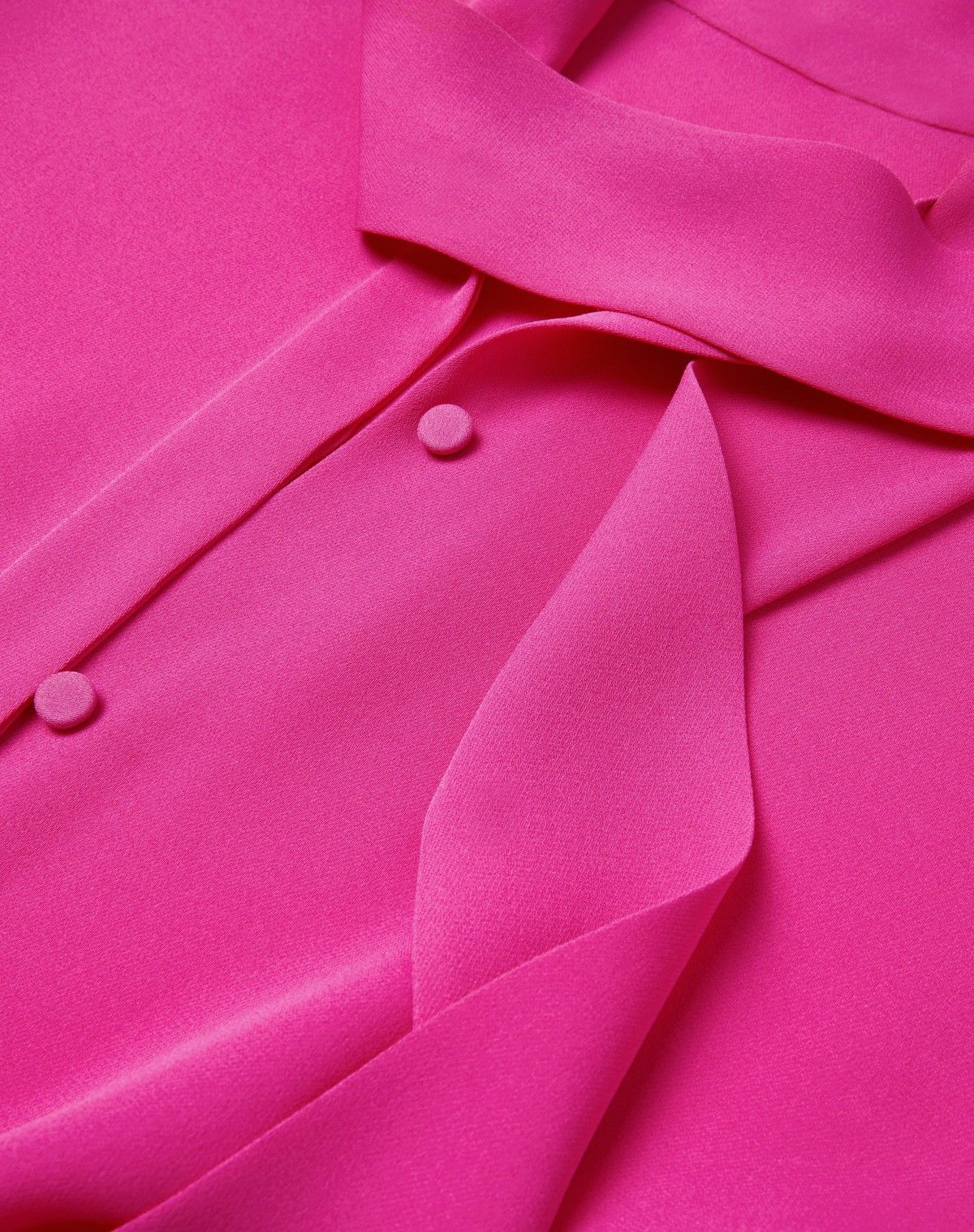 Valentino o1s1wg110525 Georgette Blouse in Pink Size S / US 4 / IT 40 - 7 Thumbnail