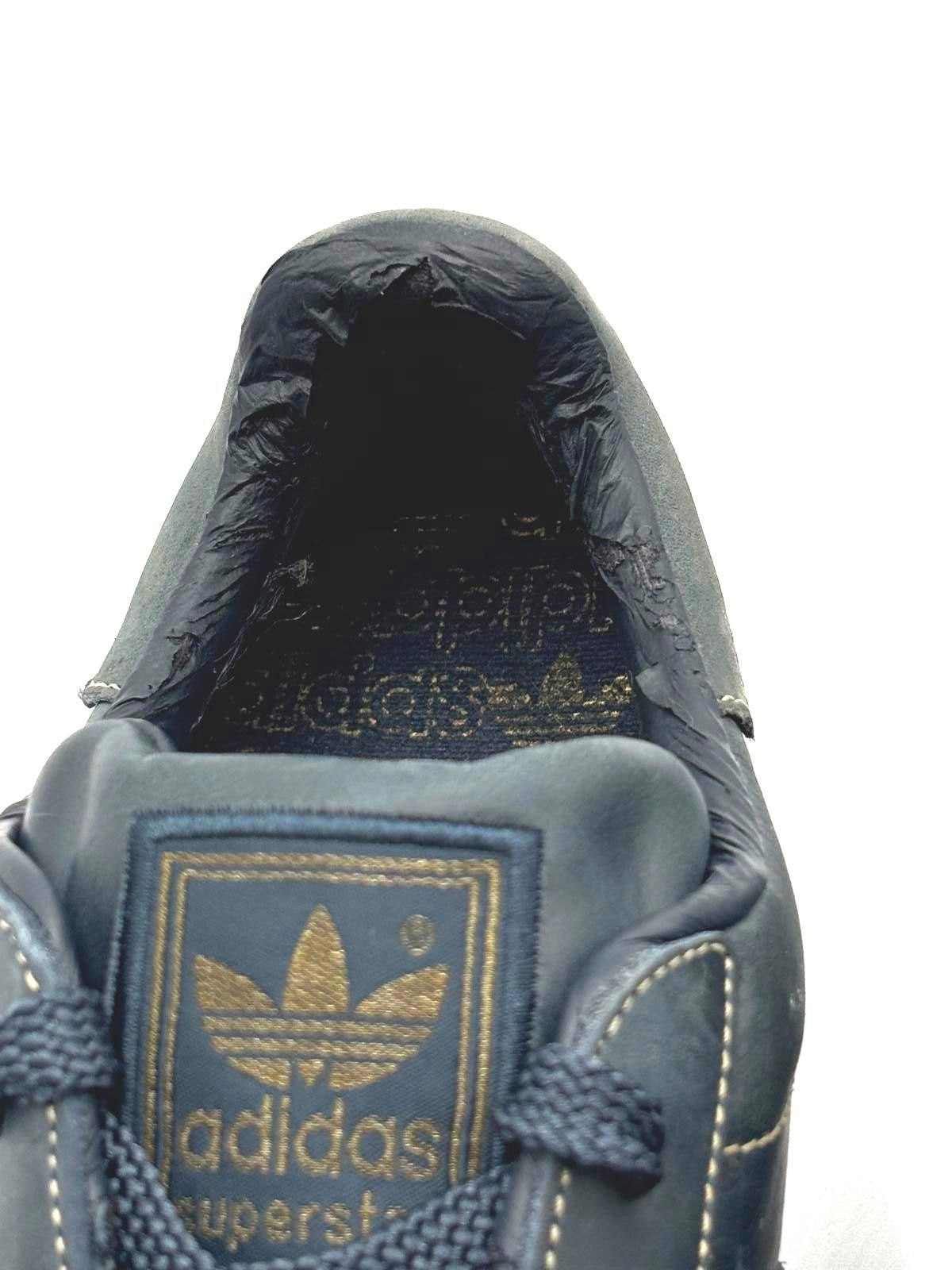 Adidas Adidas Superstar FTR Navy Blue Leather Vintage Sneakers 12 Size US 12 / EU 45 - 8 Thumbnail