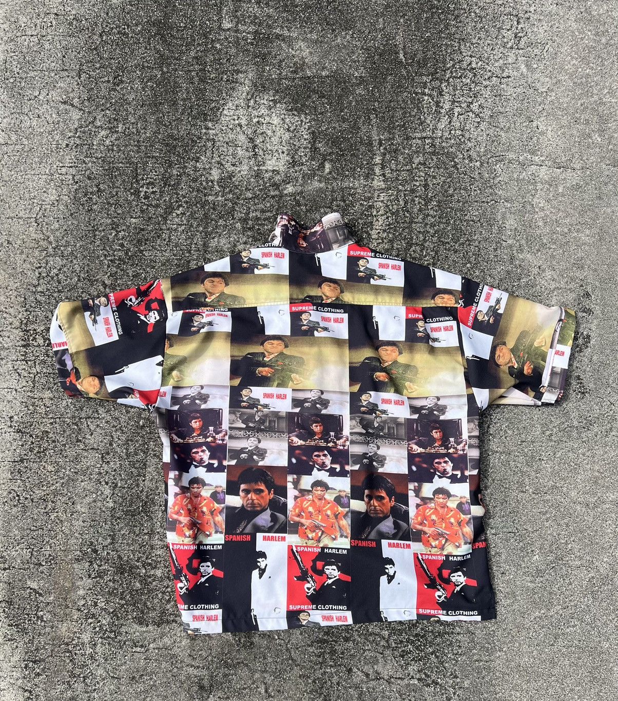 Vintage 90’s Scarface All Over Print Button Up Size US XXL / EU 58 / 5 - 2 Thumbnail