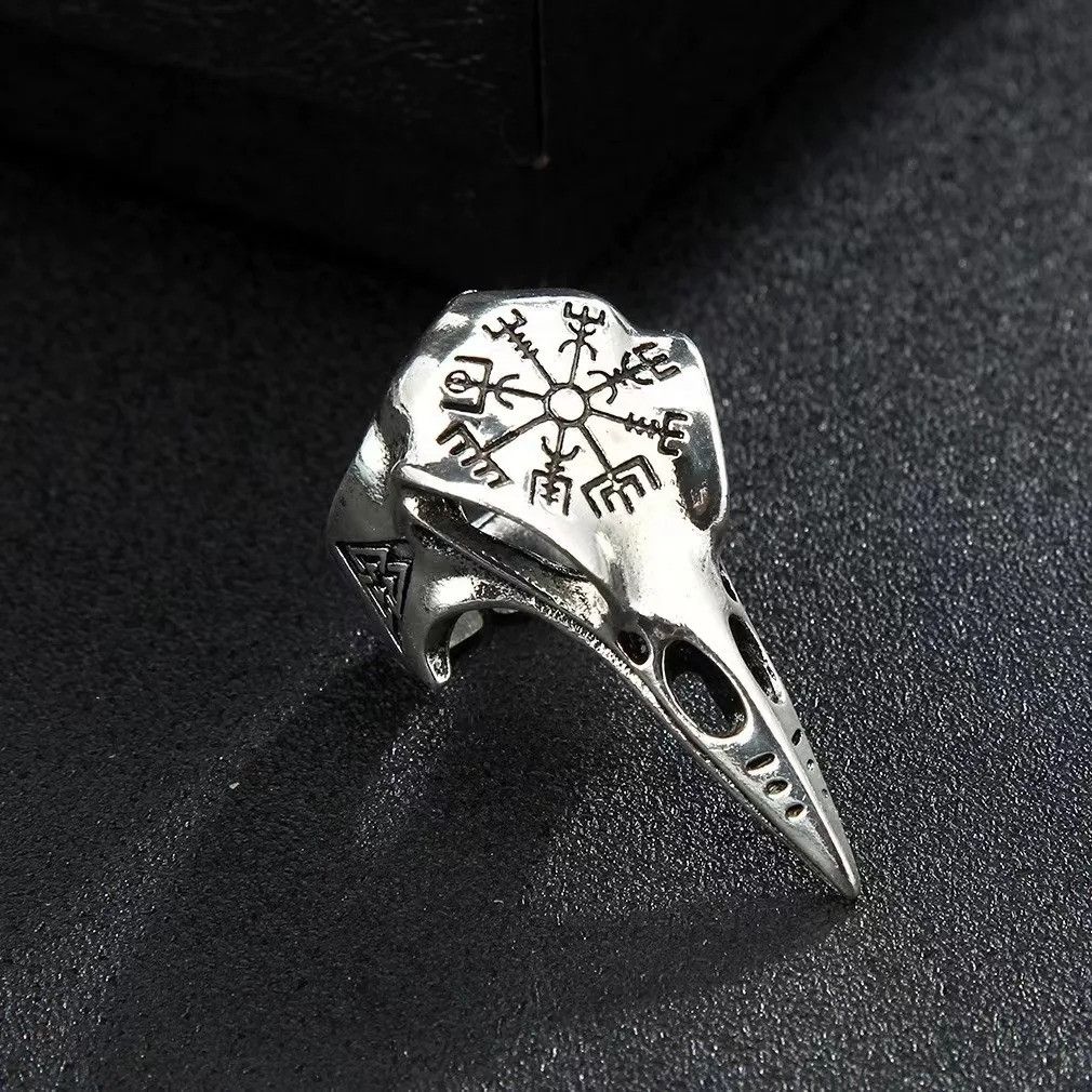 Jewelry × Vintage Retro Crow Ring Size ONE SIZE - 5 Thumbnail