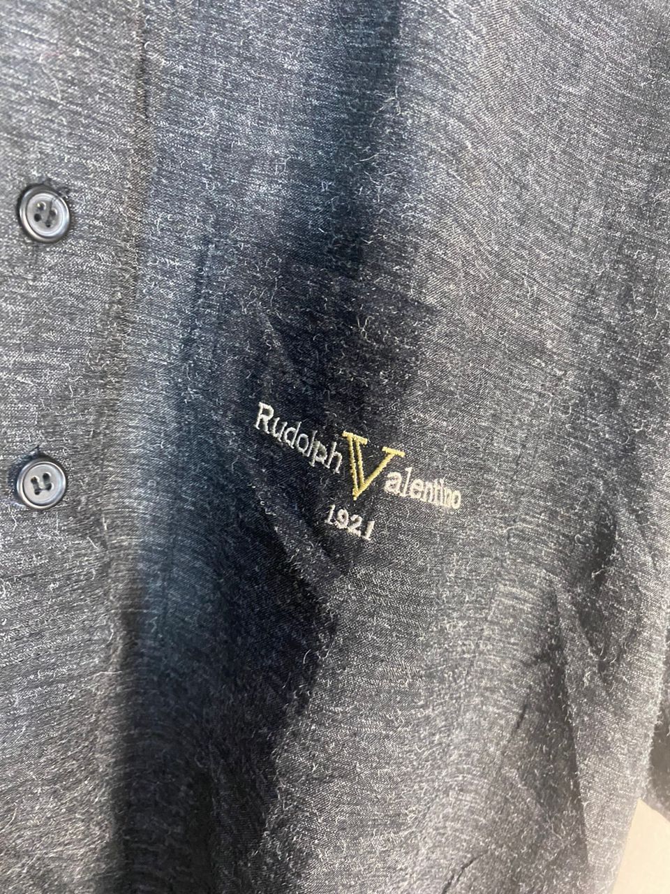 Japanese Brand Rudolph Valentino single pocket polo shirt Size US L / EU 52-54 / 3 - 8 Thumbnail