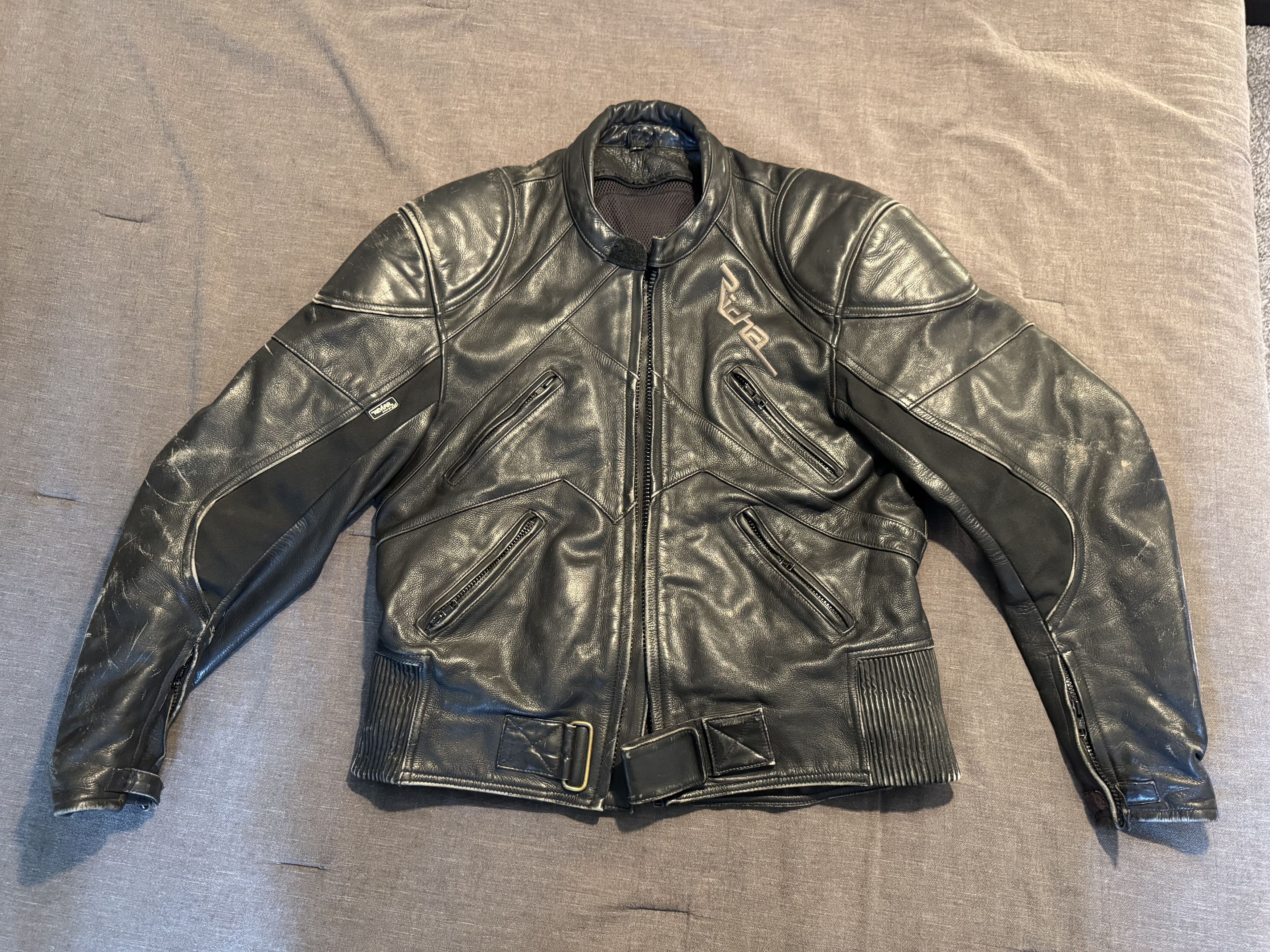 Other Distressed High Quality Genuine Leather moto/racing jacket Size US M / EU 48-50 / 2 - 1 Thumbnail