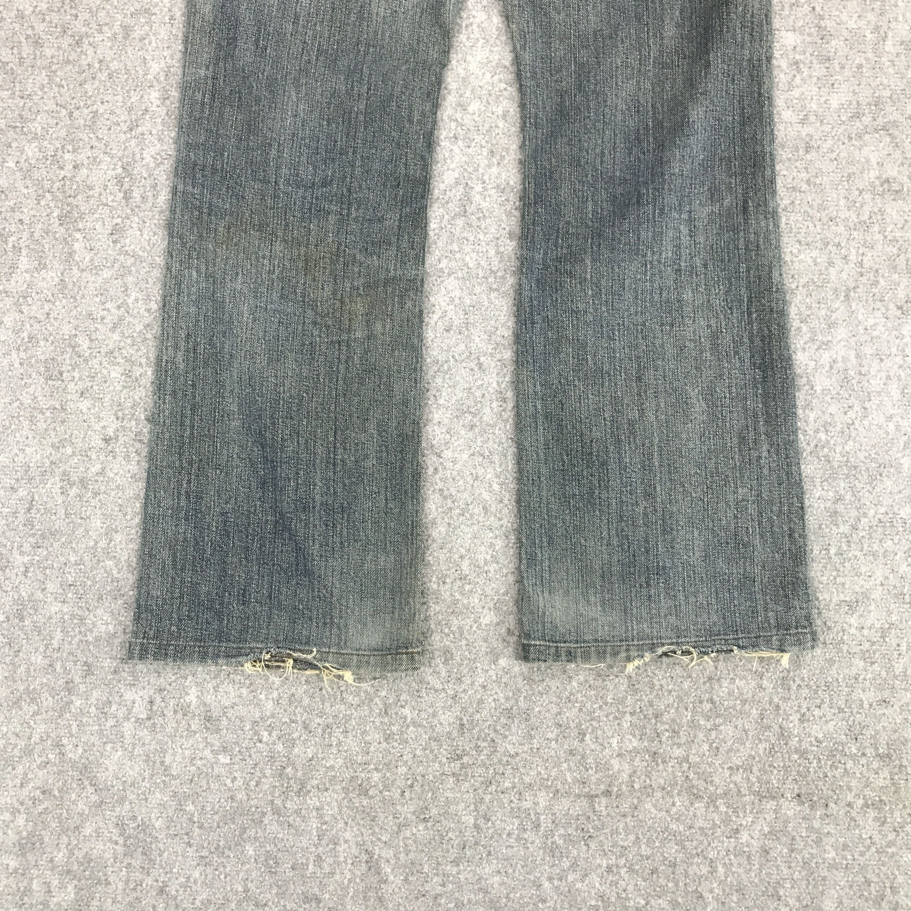 Japanese Brand × Lee FLARE LEE JAPAN BOOTCUT DISTRESSED DENIM JEANS Size US 32 / EU 48 - 6 Thumbnail