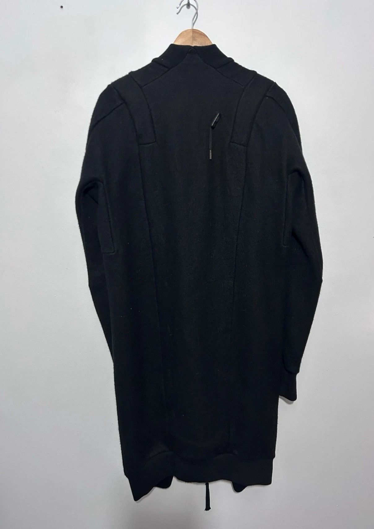 11 By Boris Bidjan Saberi Boris Bidjan Saberi 11 Black Coat, Pull Up Bottom. Size XL Size US XL / EU 56 / 4 - 6 Thumbnail