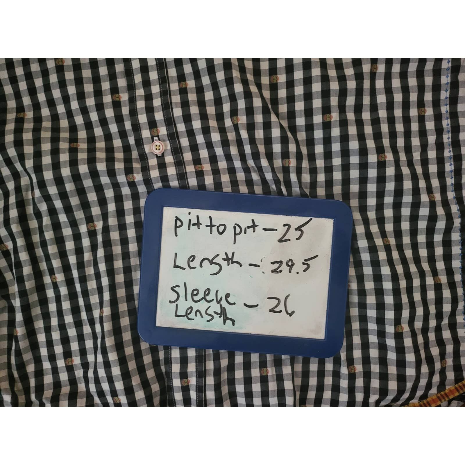 Robert Graham Robert Graham Checkered black shirt mens 2XL. Size US XXL / EU 58 / 5 - 6 Thumbnail