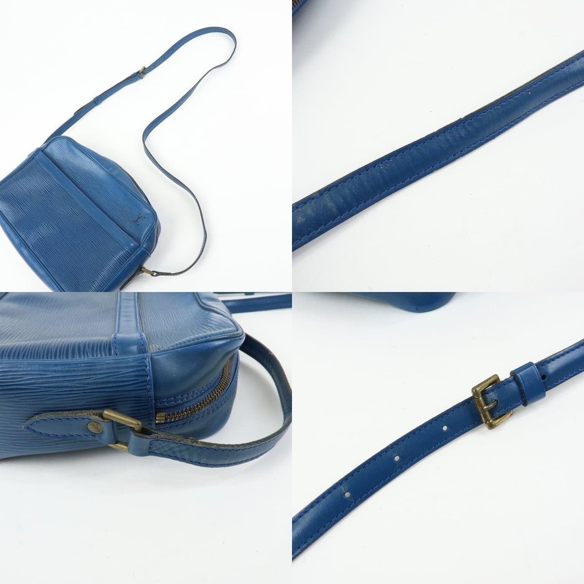Louis Vuitton Louis Vuitton Epi Trocadero 27 Shoulder Bag Leather Blue Size ONE SIZE - 4 Thumbnail