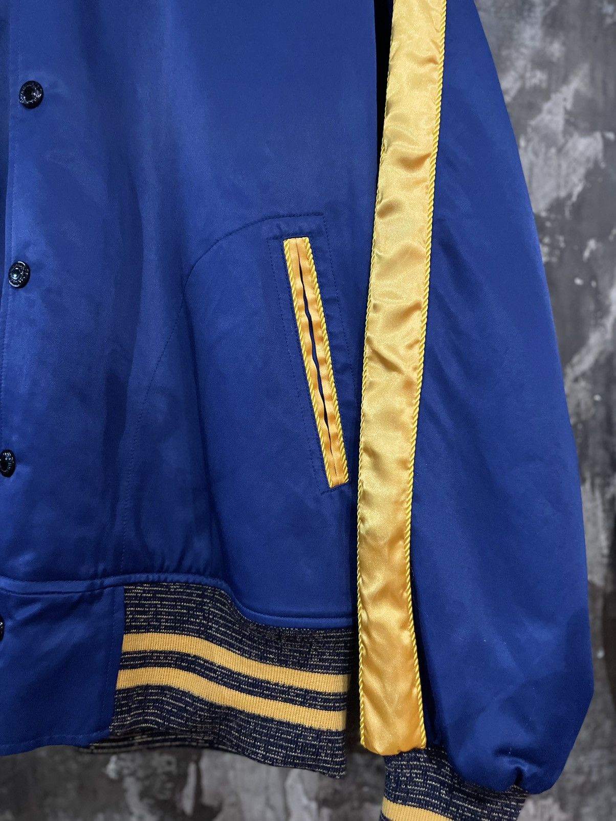 Mister Freedom × Sugar Cane PODIUM JACKET - ROYAL BLUE/GOLD Size US XXL / EU 58 / 5 - 6 Thumbnail