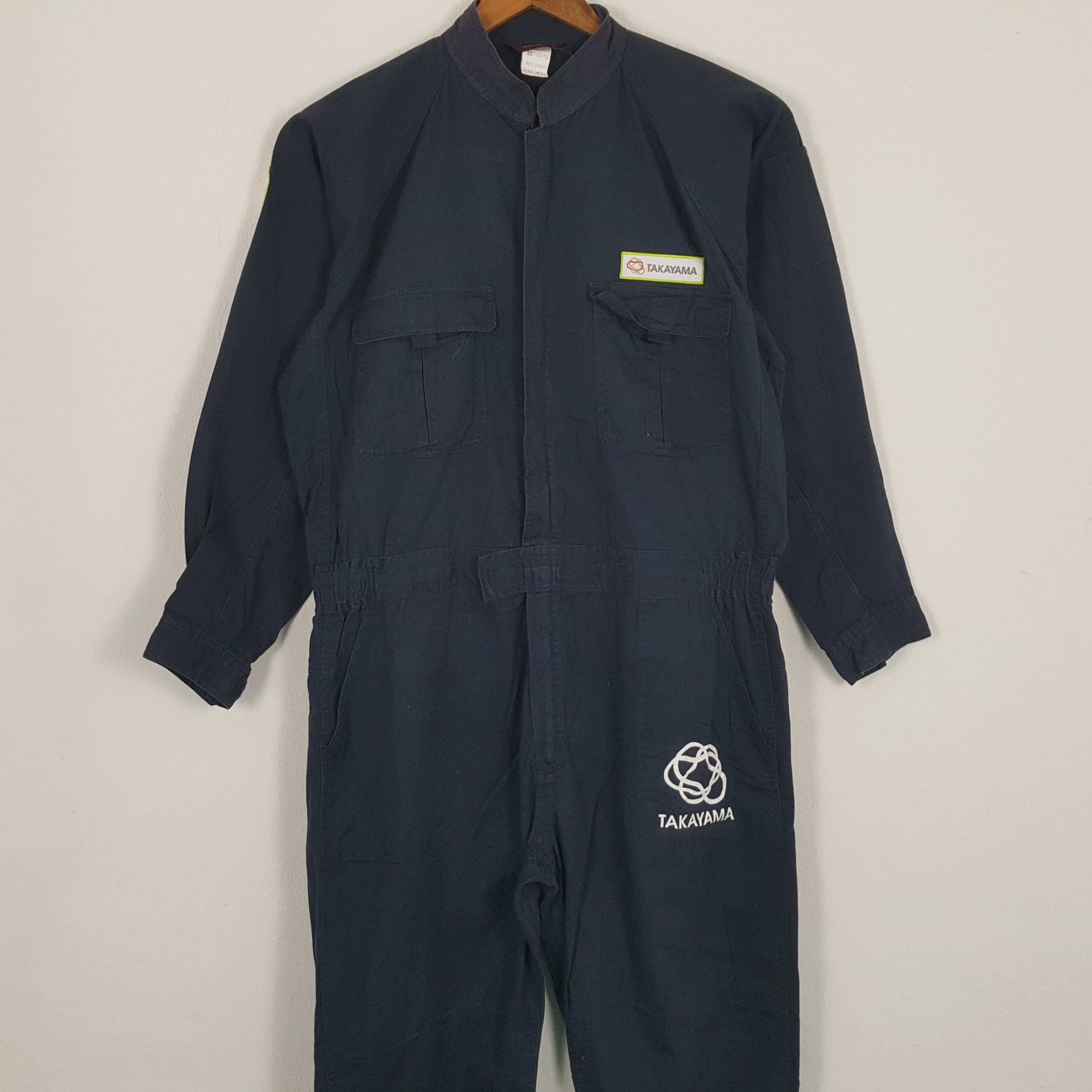 Vintage Vintage TAKYAMA Japanese Brand Style Coverall Jacket Size US XL / EU 56 / 4 - 5 Thumbnail