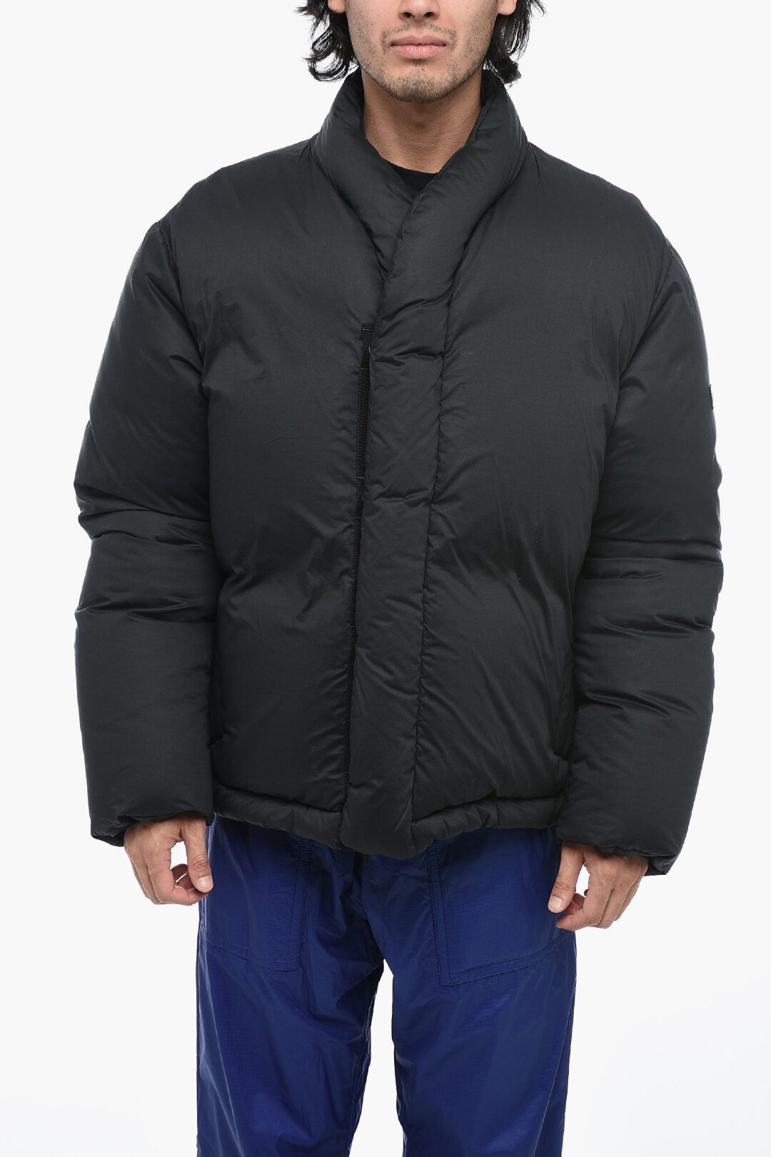 Ambush Design og1mm0925 Oversized Kimono Down Jacket in Black Size US M / EU 48-50 / 2 - 1 Thumbnail
