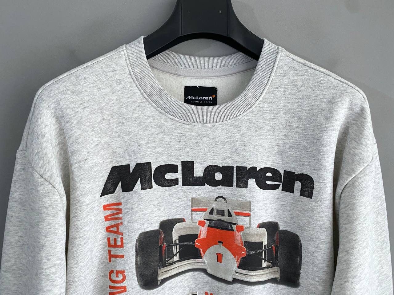 Formula 1 McLaren Formula 1 Team Graphic Print Logo Grey Sweatshirt, L Size US L / EU 52-54 / 3 - 3 Thumbnail