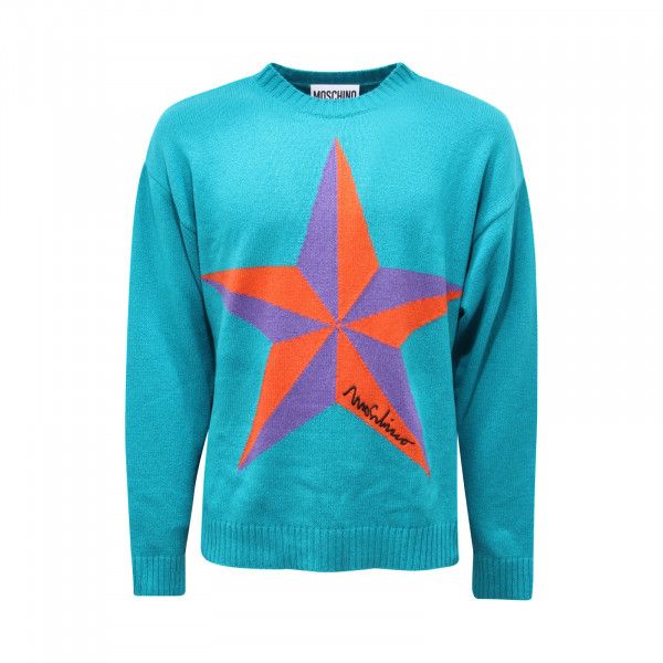 Moschino o1y0225 Cashmere Blend in Multicolor Size US L / EU 52-54 / 3 - 1 Thumbnail