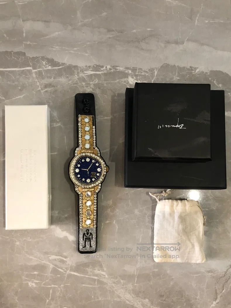 Walter Van Beirendonck Walter Van Beirendonck W&LT Watch Bracelet Gold Size ONE SIZE - 2 Thumbnail