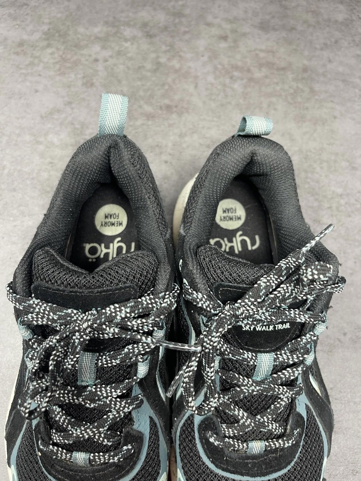 Sonia Rykiel Ryka Sky Walk Trail Sneakers Womens Size 7 Black Suede Shoes Size US 7 / IT 37 - 9 Thumbnail