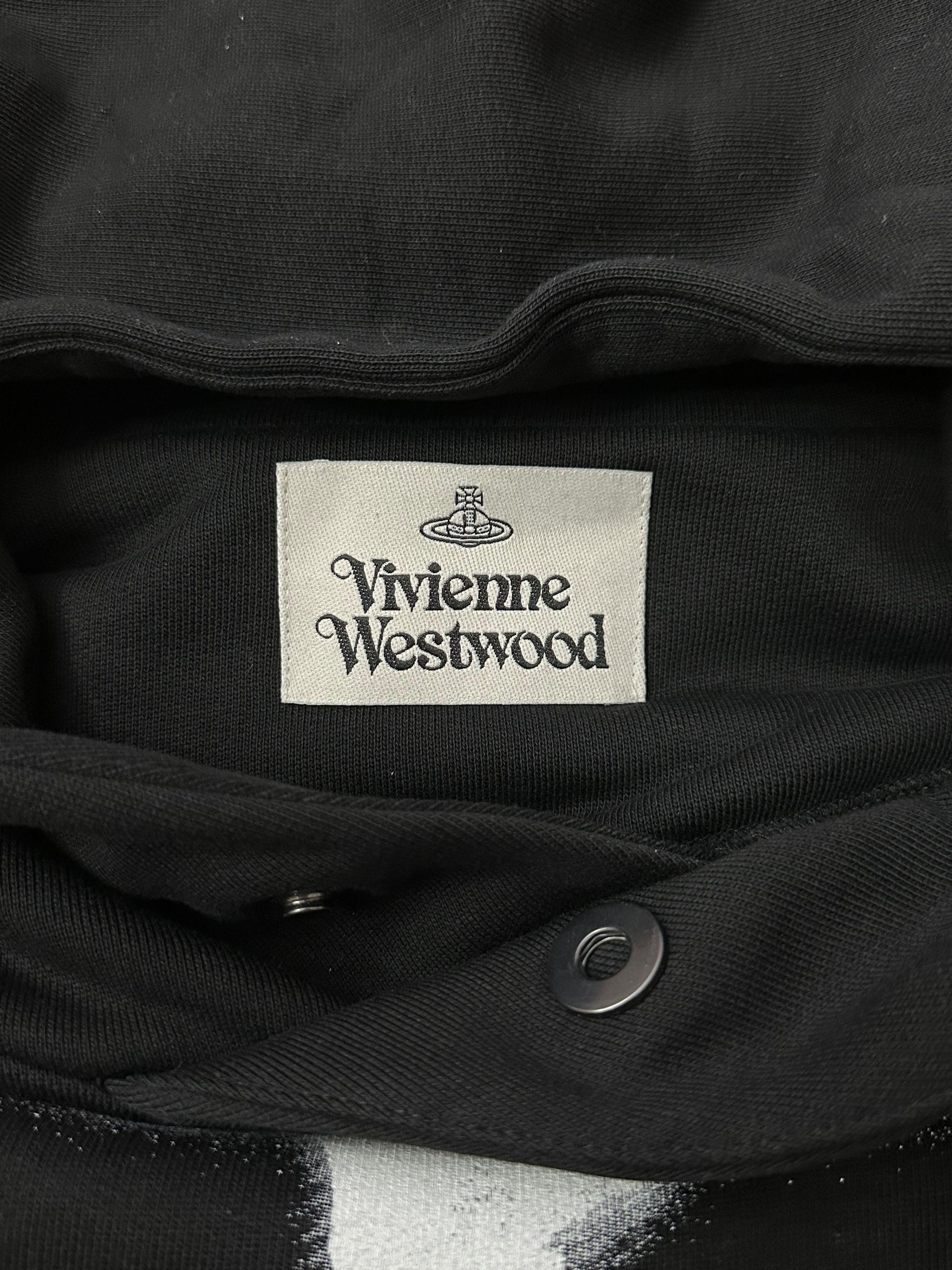Vivienne Westwood CC000013 Vivienne Westwood Hoodie in Black Spray Orb Logo L Size US M / EU 48-50 / 2 - 3 Thumbnail