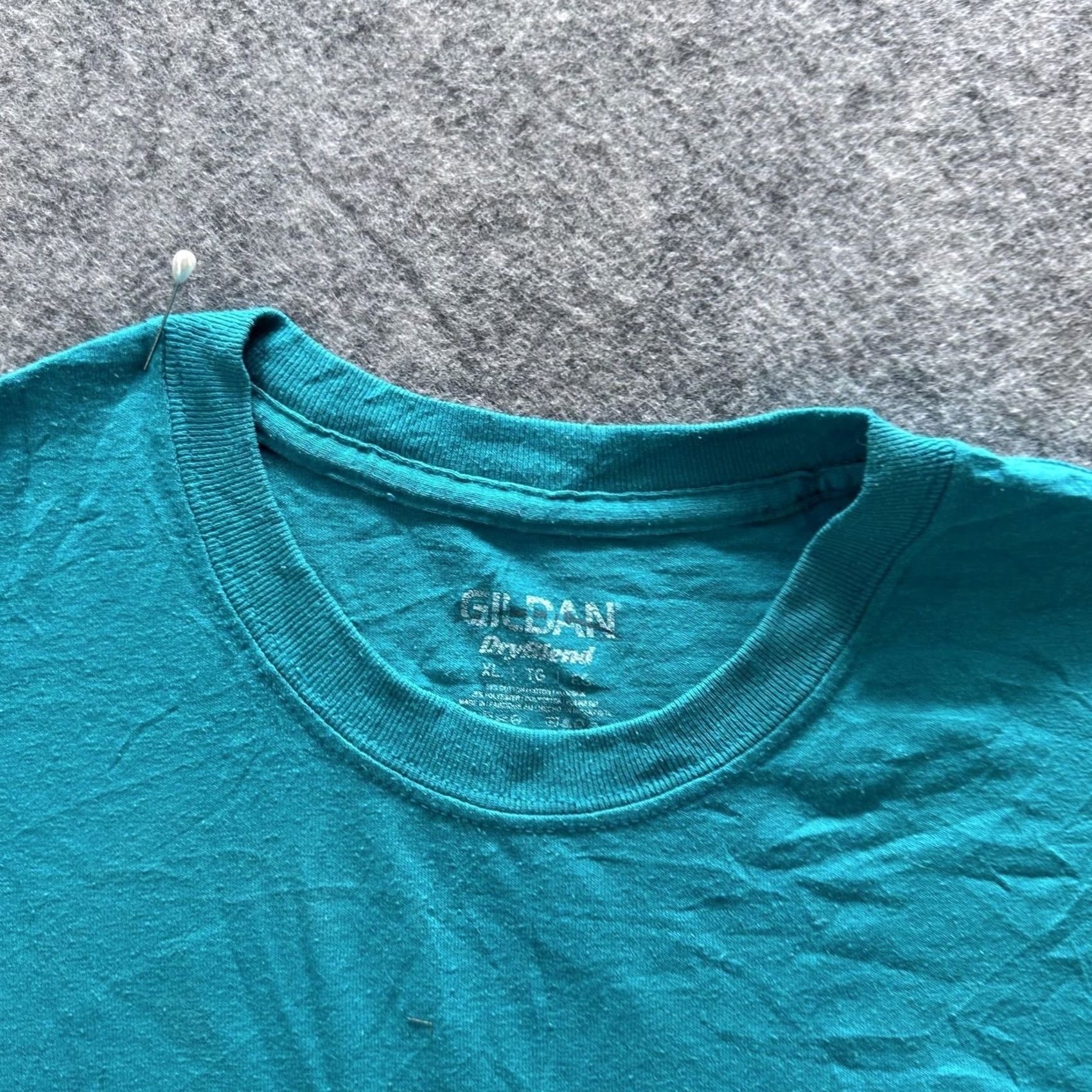 Gildan Gildan Shirt Mens XL Green Johnstown Volunteer Graphic Tee Crewneck Tagless Size US XL / EU 56 / 4 - 3 Thumbnail