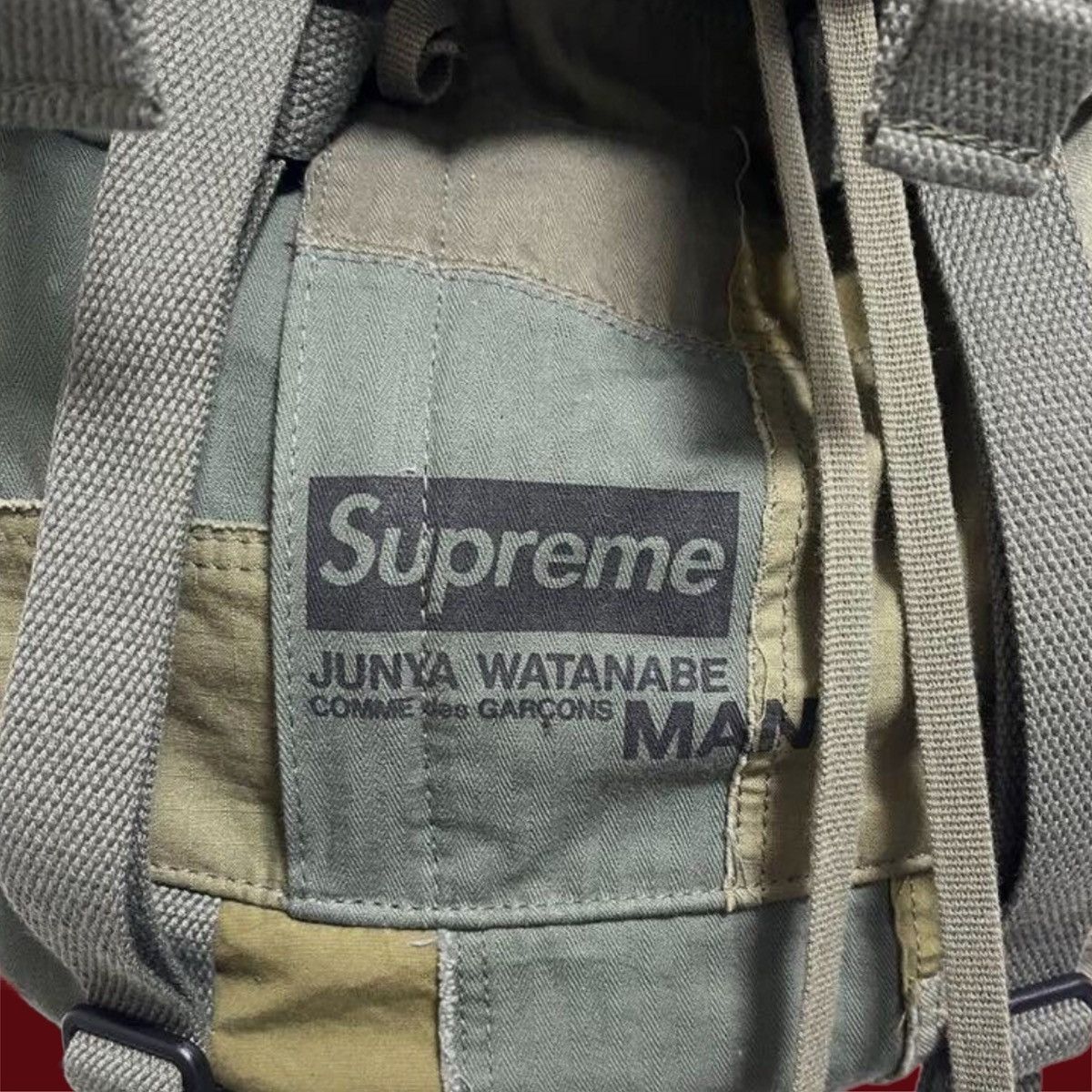 Supreme Supreme x Junya Watanabe Olive Backpack Size ONE SIZE - 5 Thumbnail