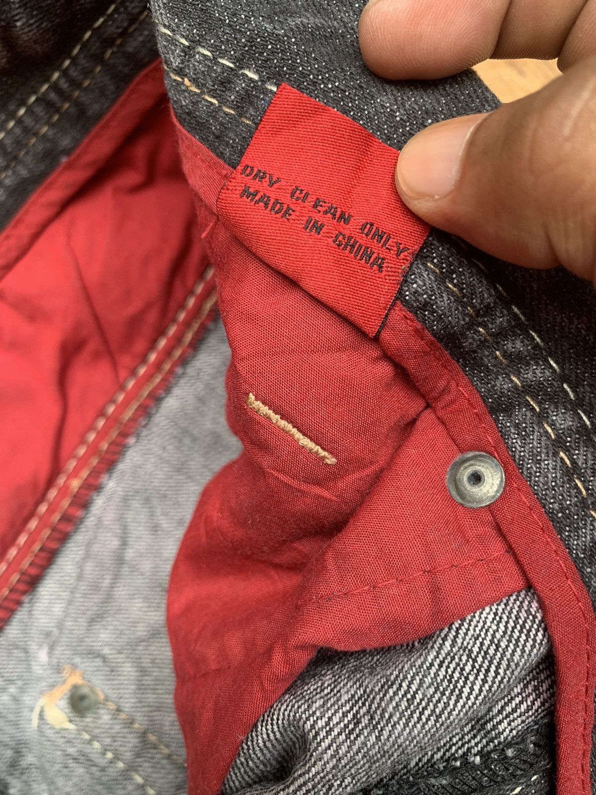 Art Comes First Mad Fashion Embroidered and Paint Print Denim Pants Size US 32 / EU 48 - 25 Thumbnail