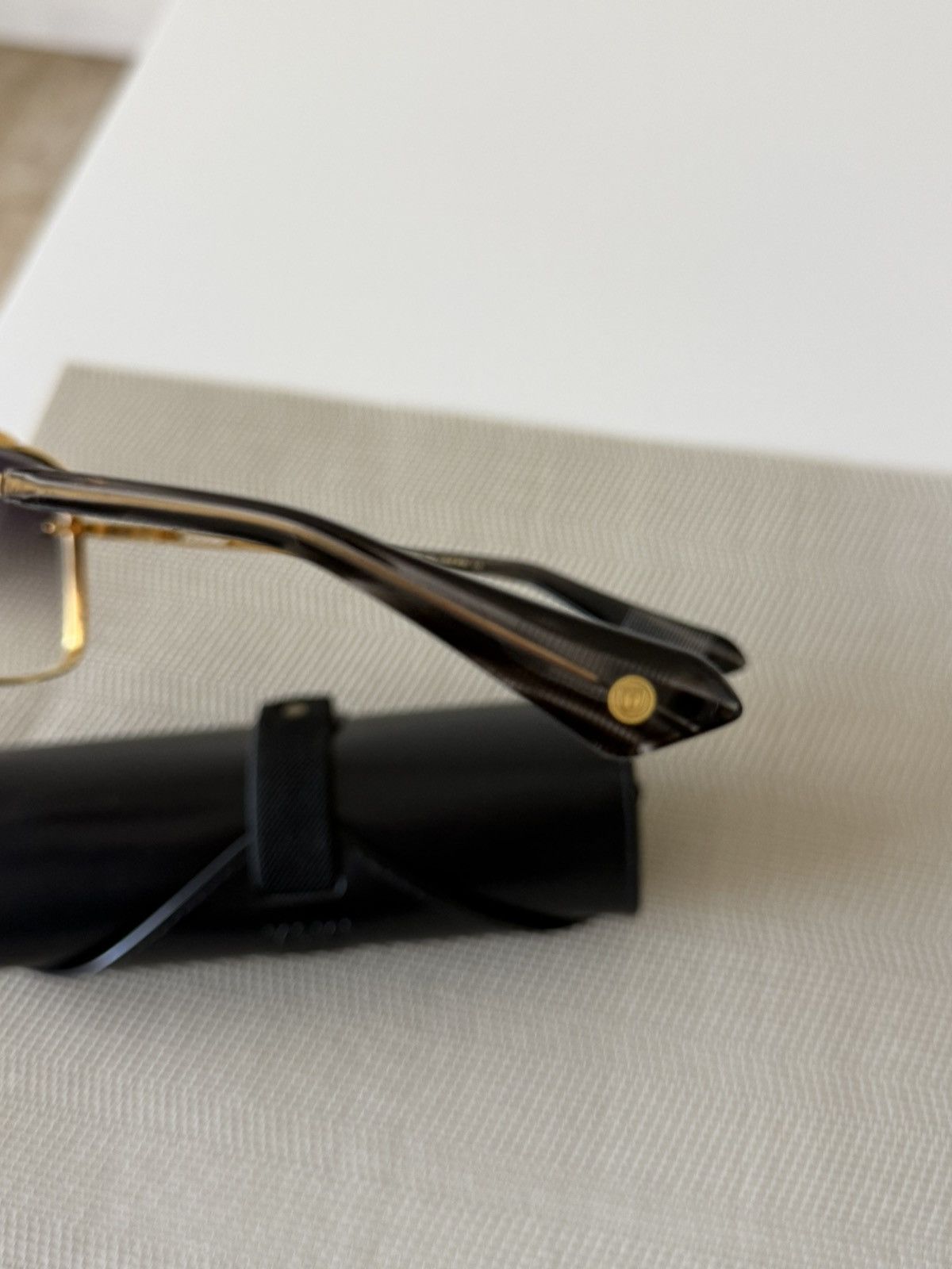 Dita DITA Gold Frame Sunglasses Size ONE SIZE - 4 Thumbnail