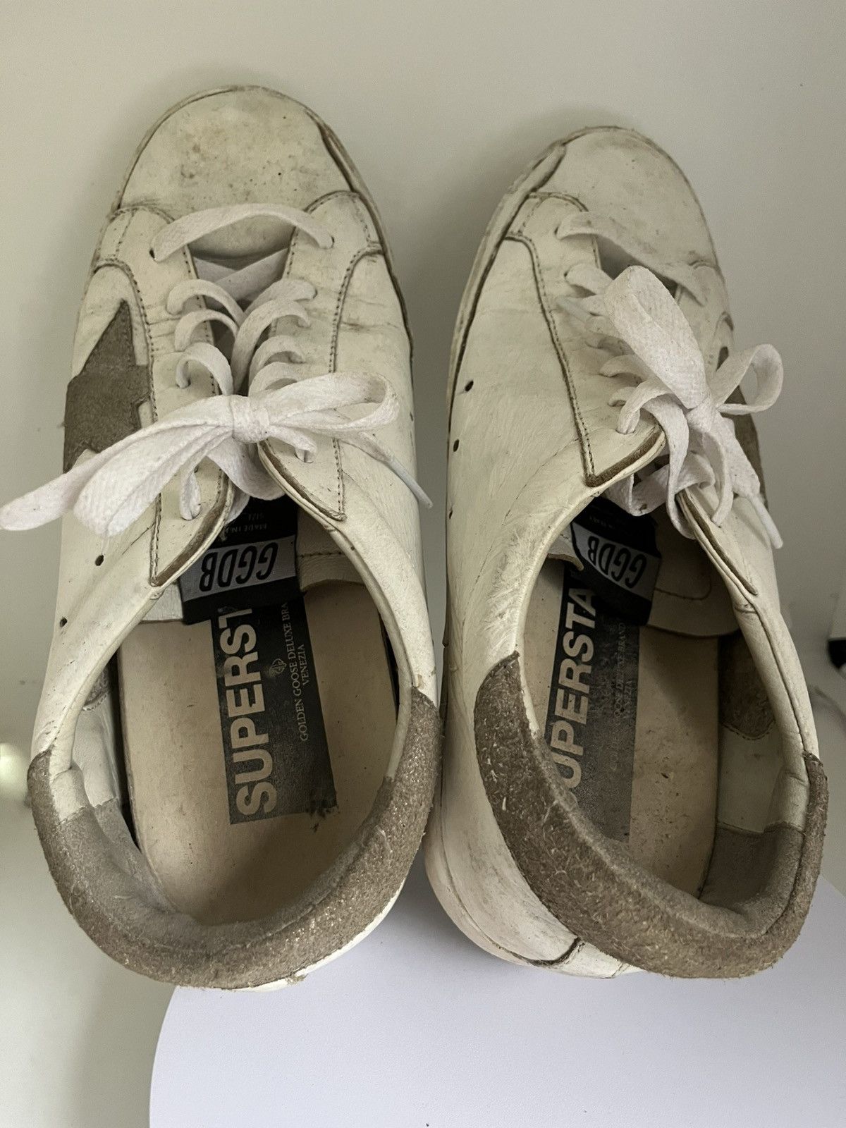 Golden Goose ggdb superstar white size 40 GOLDEN GOOSE Deluxe Brand Size US 10 / IT 40 - 5 Thumbnail