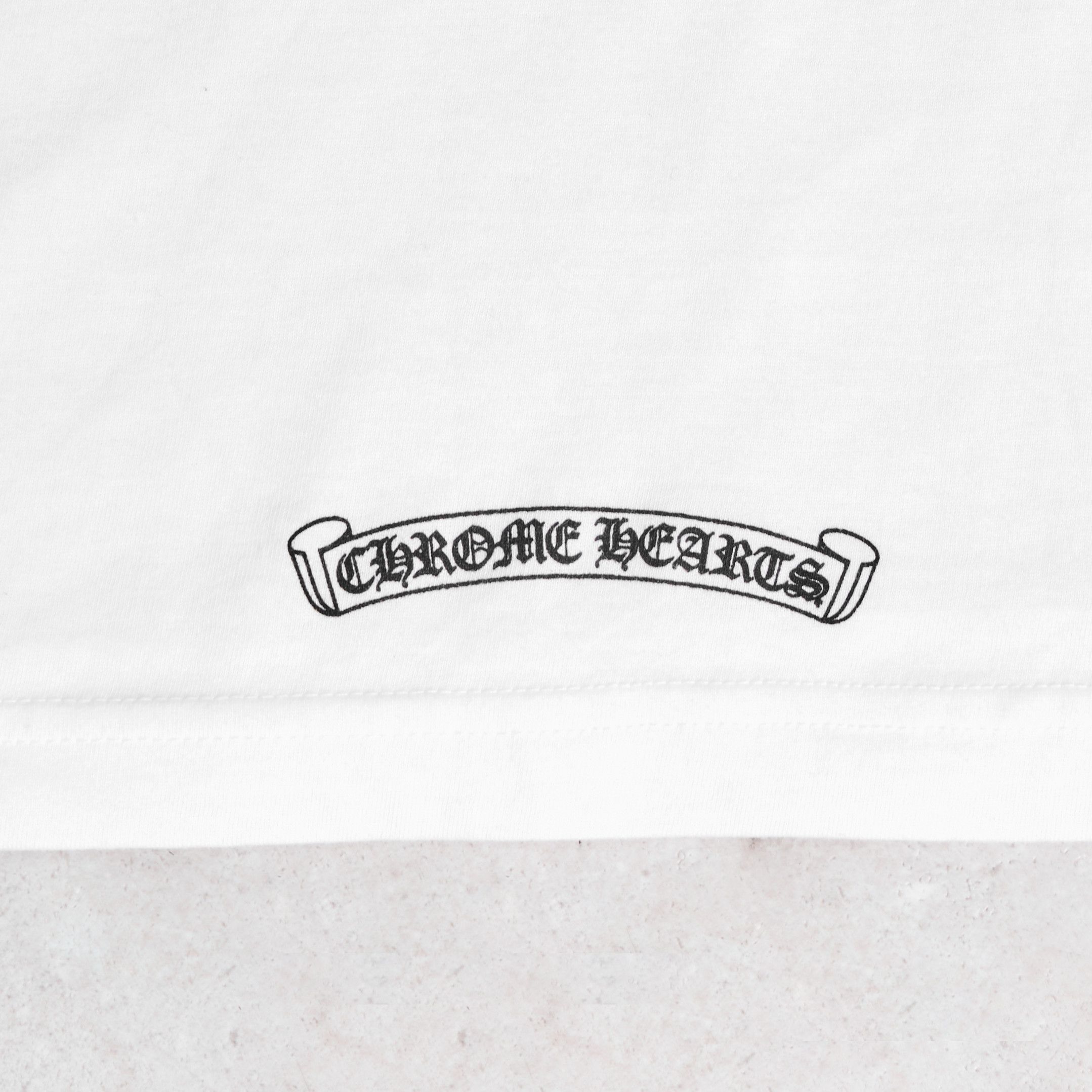 Chrome Hearts CHROME HEARTS Short Sleeve T Shirt WHITE Size US XS / EU 42 / 0 - 6 Thumbnail