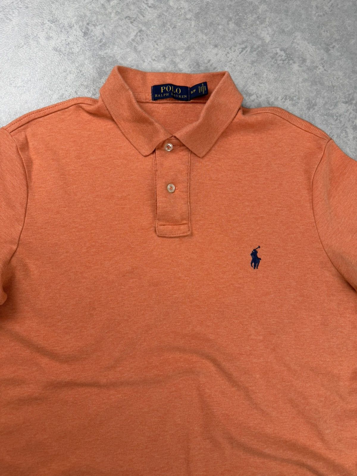 Polo Ralph Lauren Polo Ralph Lauren Orange Polo Shirt Short Sleeve Size S Size US S / EU 44-46 / 1 - 3 Thumbnail